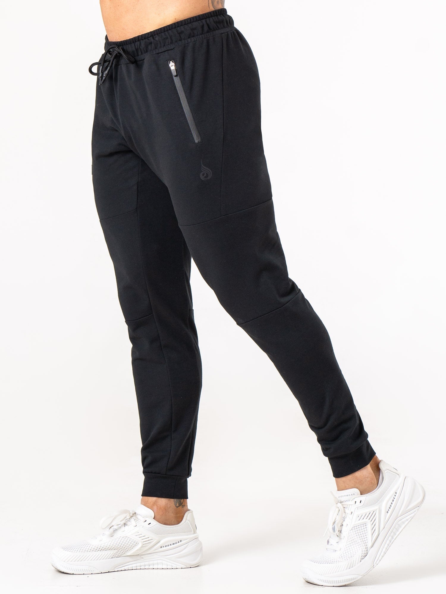 Endurance Track Pants for Men - High-Performance Running & Training Pants in Black - Perfect for Gym, Jogging, and Outdoor Workouts