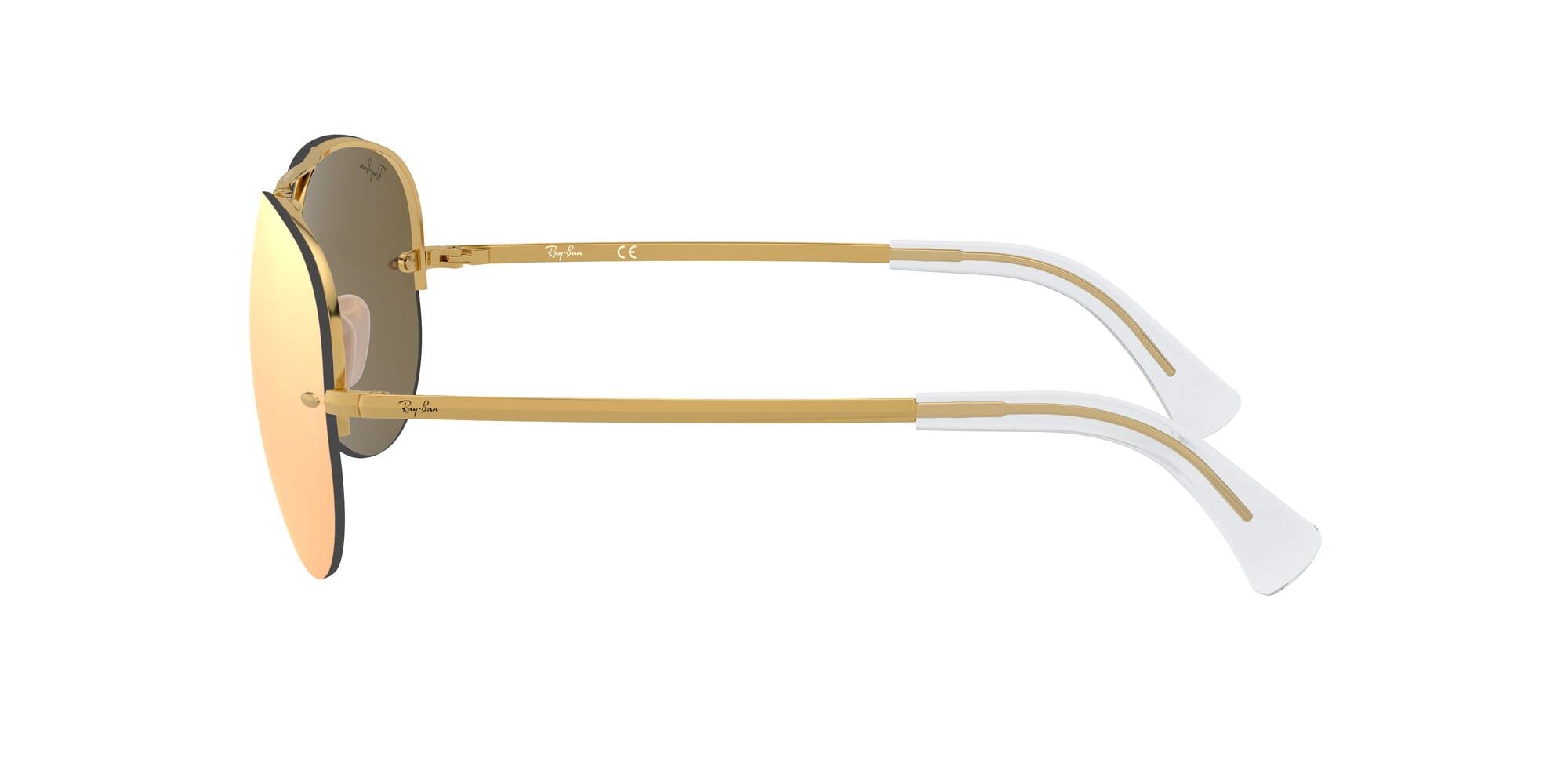 Ray-Ban RB3449 Classic Aviator Sunglasses for Men & Women - Polarized UV Protection Lenses - Stylish & Durable for Outdoor Activities, Driving, and Travel