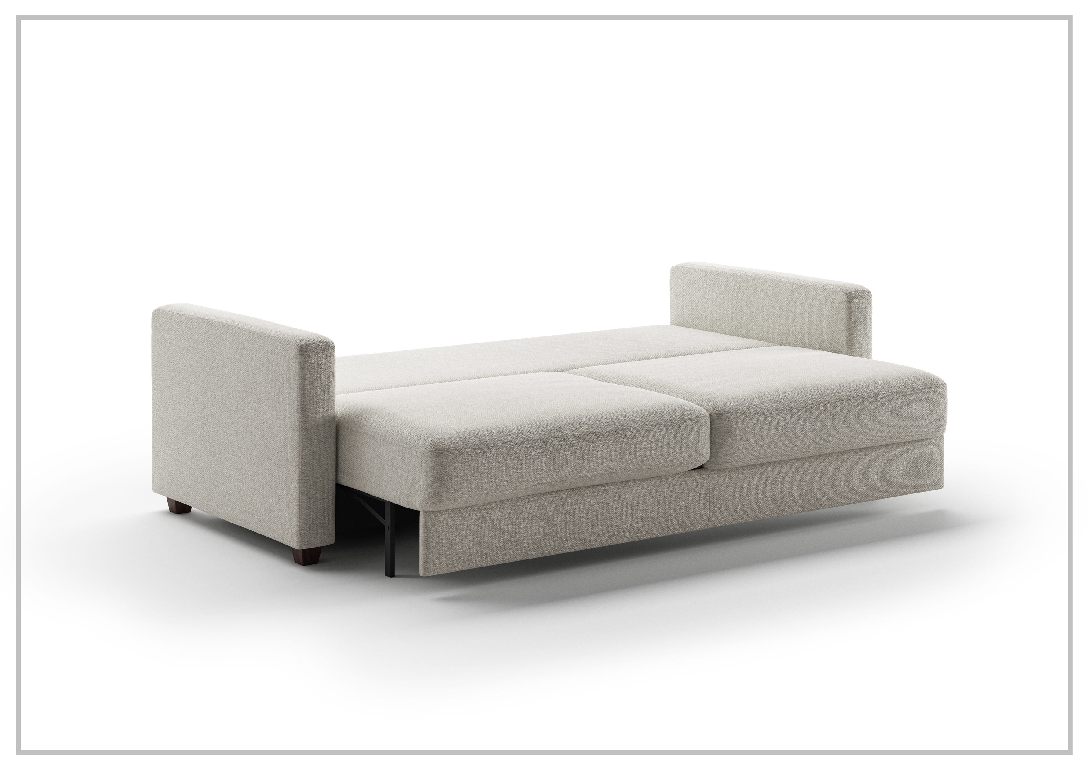 Luonto Emery Fabric Sleeper Sofa - Custom Made to Order with Easy Deluxe Function | Perfect for Small Spaces, Guest Rooms & Home Offices