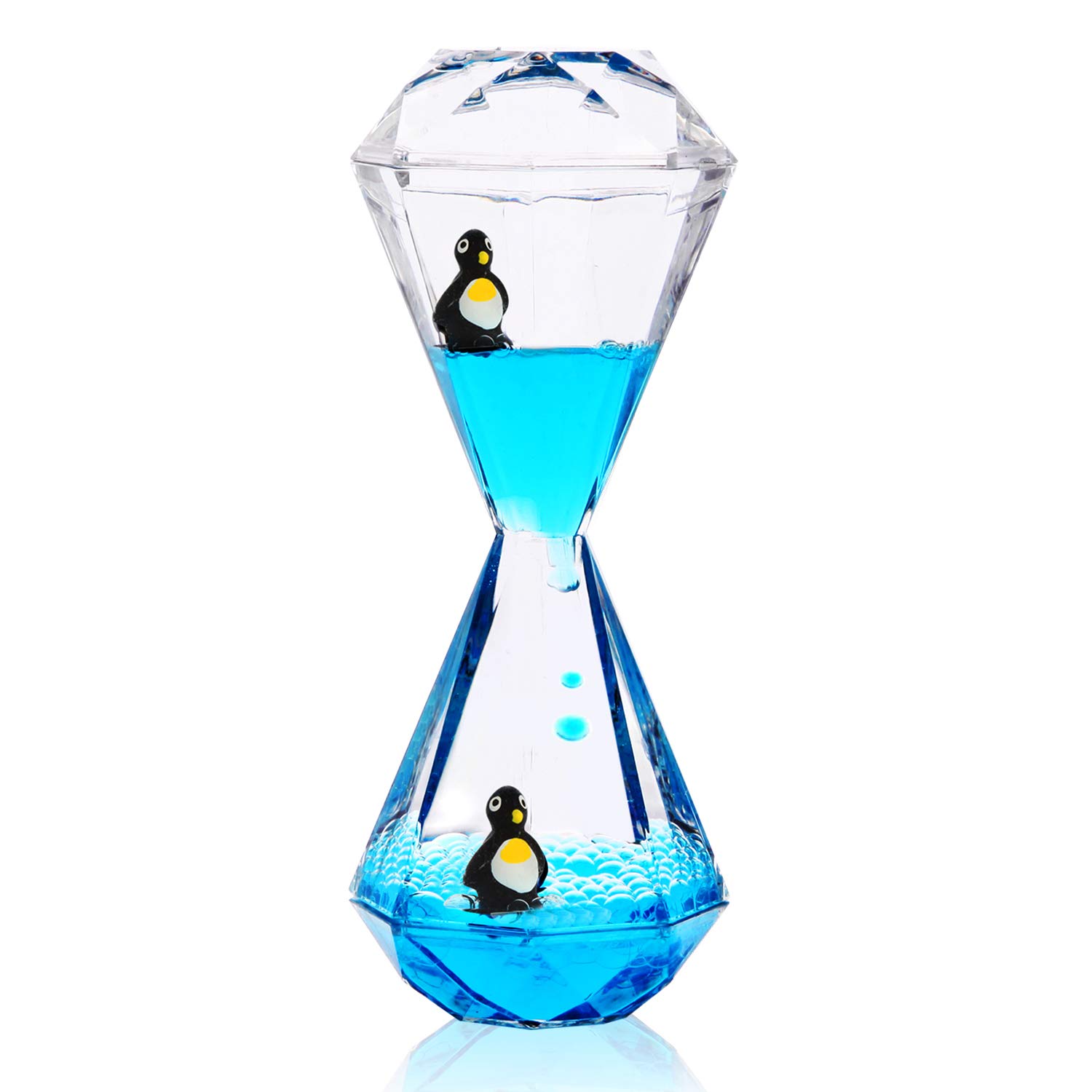 YUE MOTION - 3-Pack Liquid Motion Bubbler Sensory Toys for Kids & Adults | Calming Relaxation Timer for Autism, Stress Relief & Focus | Desk Decor for Office, Classroom & Home Use