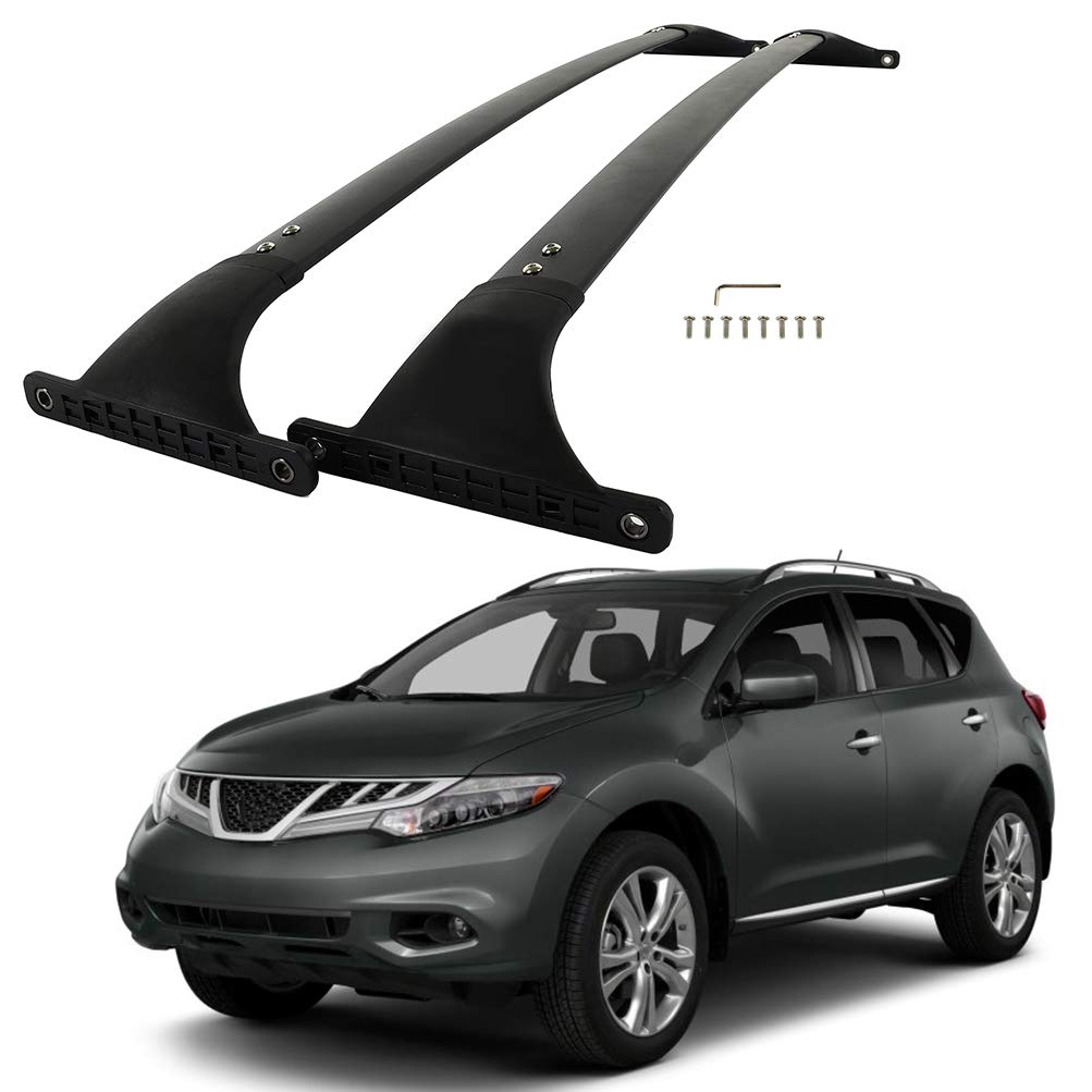 ECCPP Roof Rack Crossbars for Nissan Murano 2009-2014 | Heavy Duty Cargo Rack System | 100LB Capacity for Kayak, Canoe, Luggage & Outdoor Gear | Perfect for Camping, Road Trips & Adventure Travel
