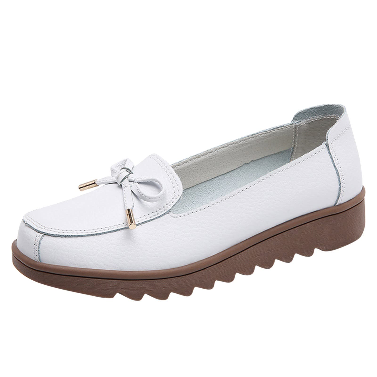Women's Slip On Ballet Flats - Business Casual Shoes for Work & Walking | Comfortable Classic Flats for Office, Commute & Everyday Wear
