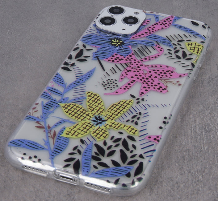 Apple iPhone 7 / 8 / SE 2020 Floral Protective Case - Slim Durable Phone Cover with Flower Design for Everyday Use & Fashion Protection
