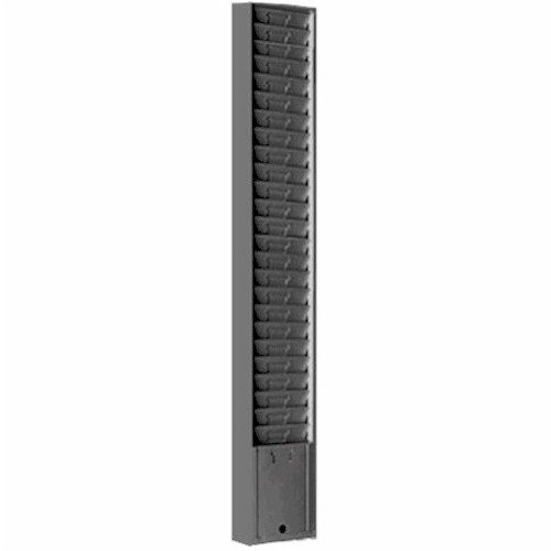 Metal Time Card Holder Rack - Model 182 with 25 Pockets for 7.5