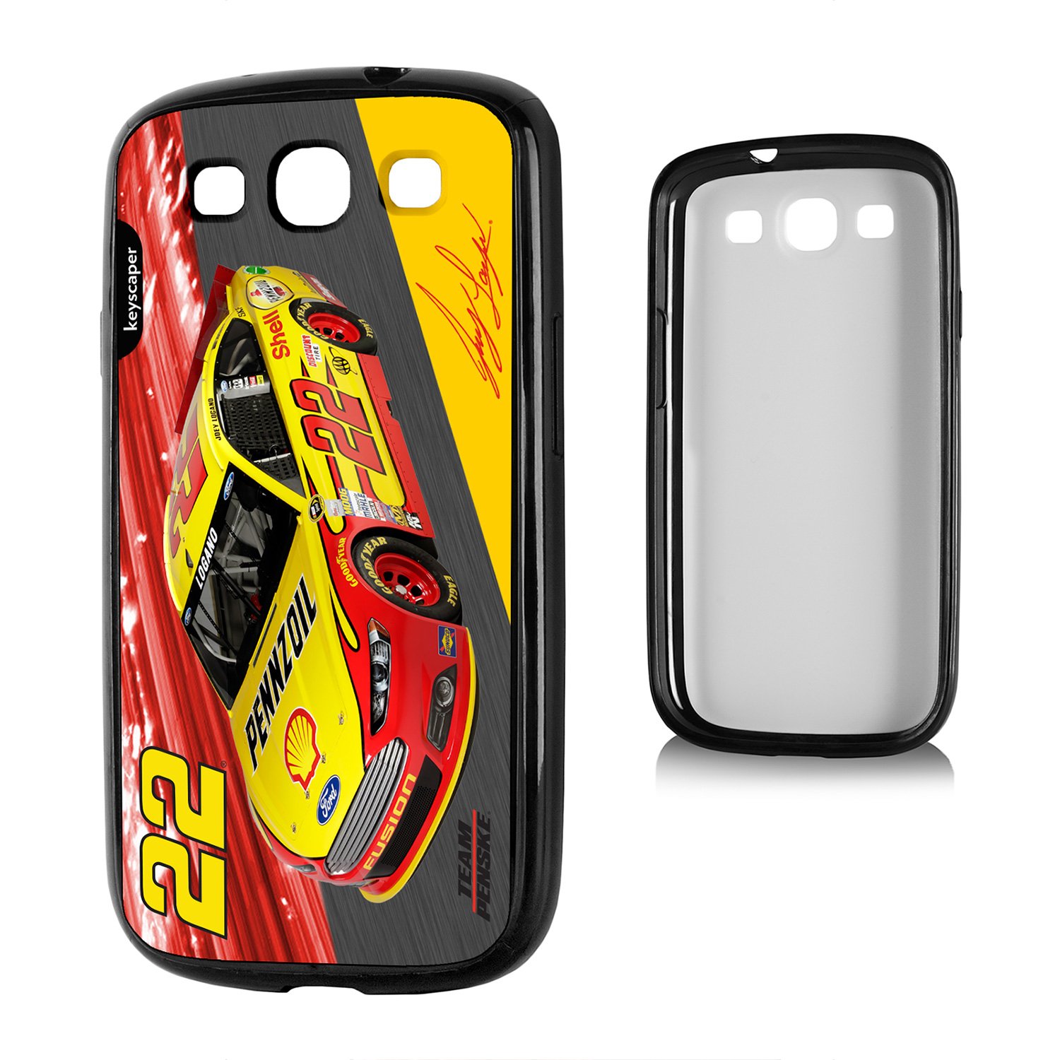 Joey Logano 22PENZ Samsung Galaxy S3 Phone Case - Durable Protective Cover for Everyday Use & Racing Fans