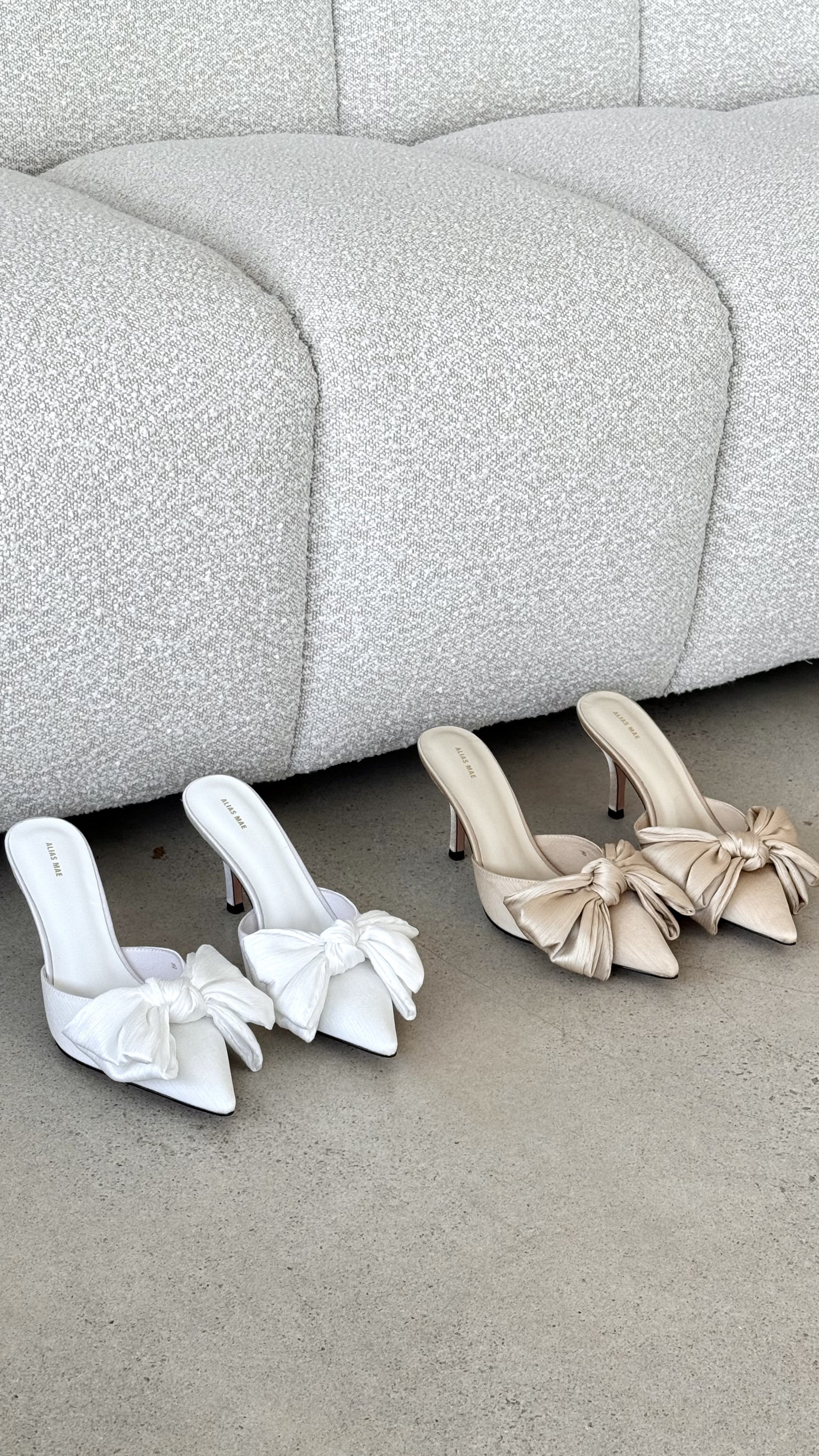 Champagne Satin High Heels for Women - Elegant Party Shoes for Weddings, Prom & Evening Events