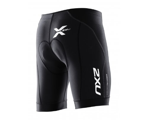 2XU Elite Cycling Shorts for Women - High-Performance Bike Shorts, Black/Black, Medium | Perfect for Road Biking, Spinning & Indoor Cycling Workouts
