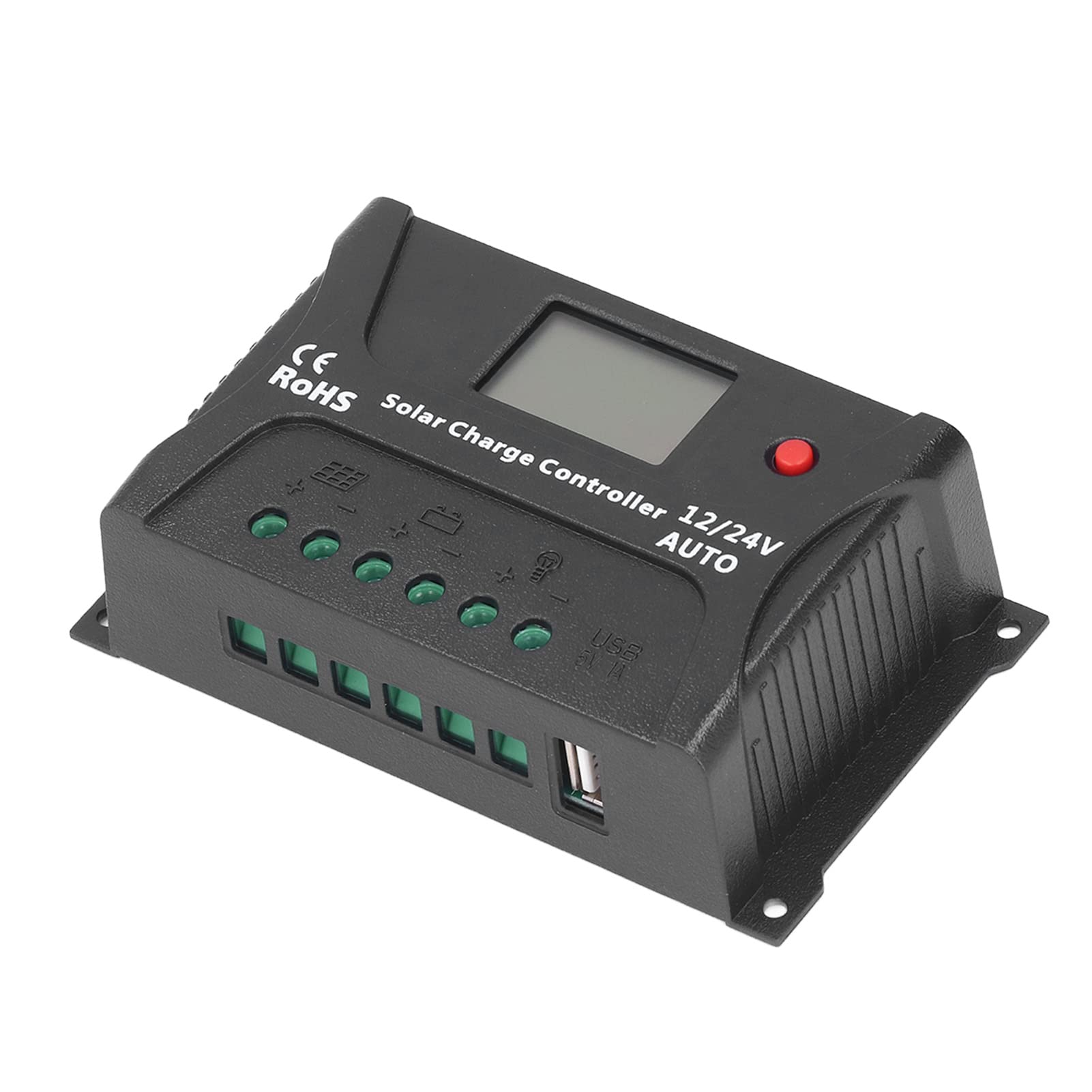 Akozon 20A PWM Solar Charge Controller for RV & Boats