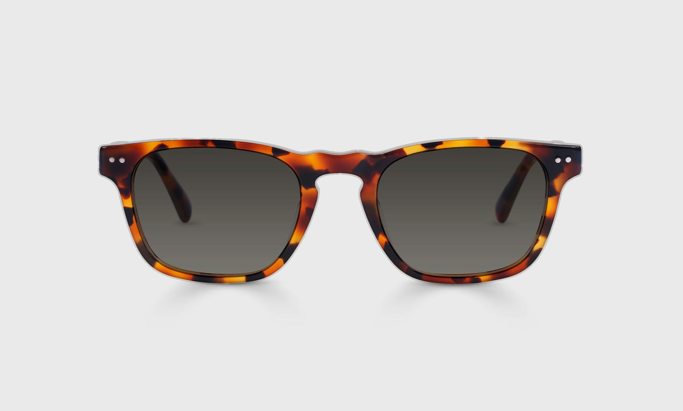 Old Sport Color 19 Tortoise Front and Temples - Vintage Style Eyeglasses for Men & Women - Perfect for Reading, Driving, and Fashion Accessories