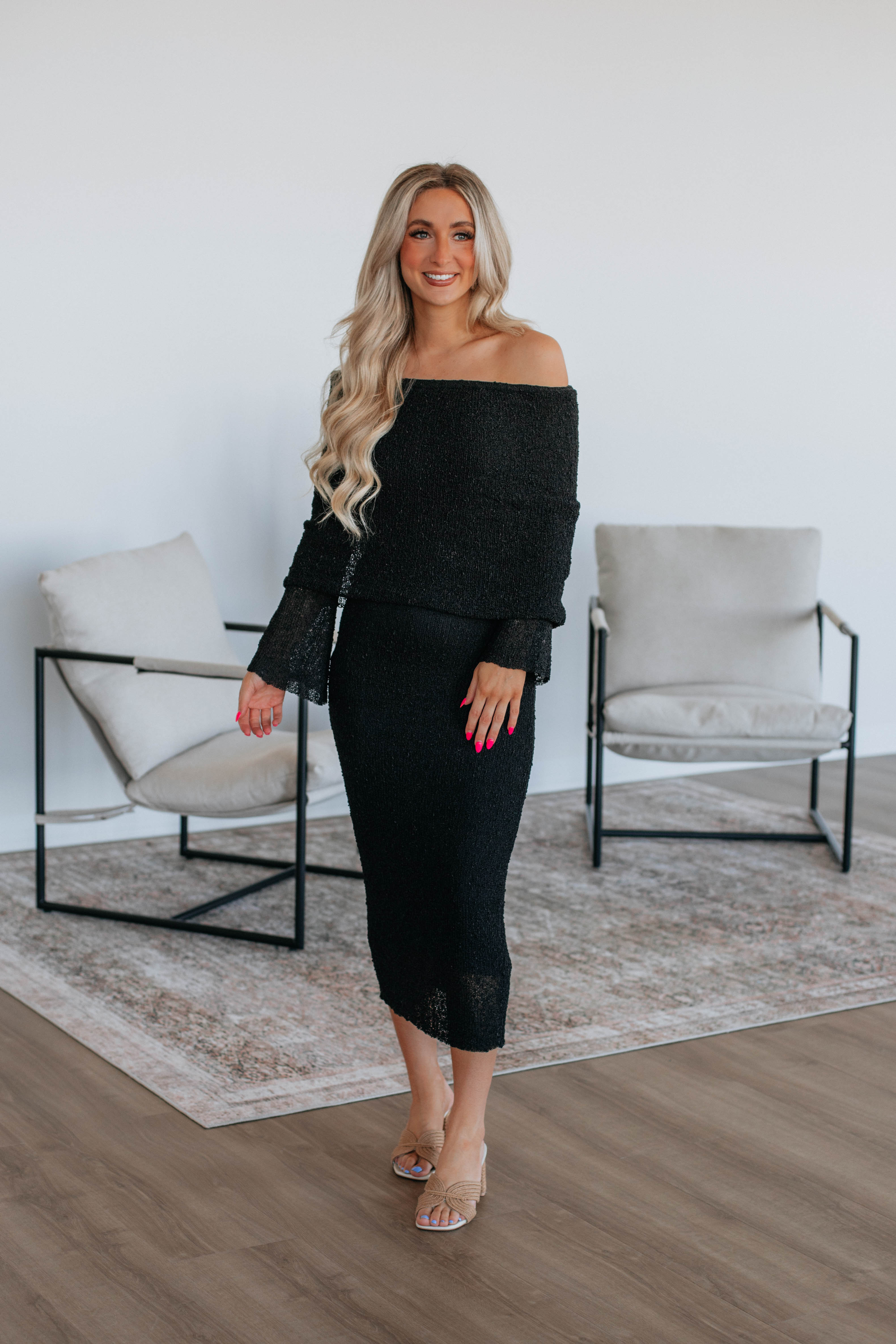 Jerica Knit Dress for Women - Soft Comfortable Stretchy Casual Wrap Dress for Everyday Wear | Perfect for Office, Date Night & Travel