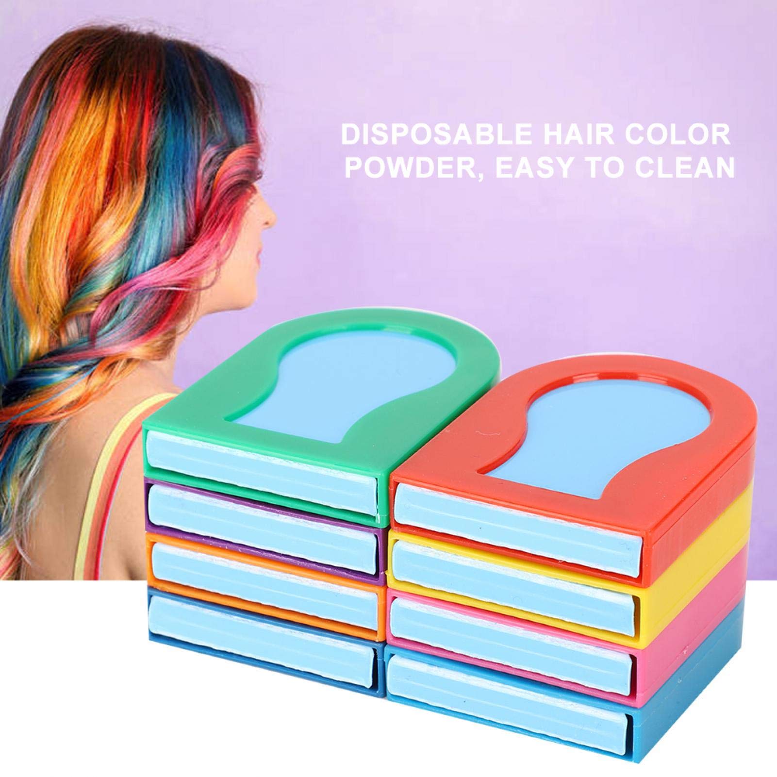 Temporary Hair Dye Powder - Instant Washable Hair Color for Parties, Festivals & Special Occasions | Perfect for Halloween, Cosplay & Costume Events