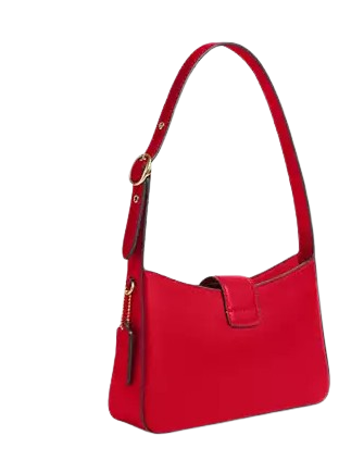 Coach Eliza Shoulder Bag - Genuine Leather Crossbody Purse with Zipper Closure for Women | Perfect for Work, Travel & Everyday Use