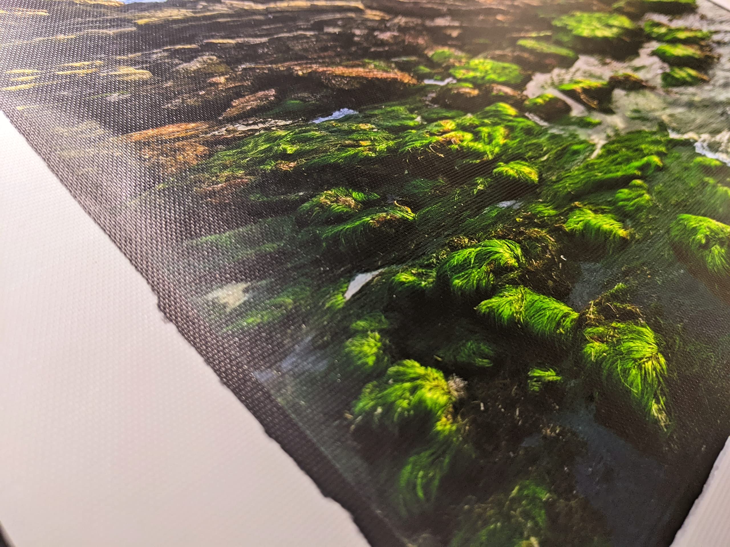 Premium Satin Decor Canvas - 100% Polyester Bright White 15 Mil, 8.5x11 Inches, 20 Sheets Pack - Compatible with All Inkjet Printers - Perfect for Photo Prints, Art Projects & Home Decor