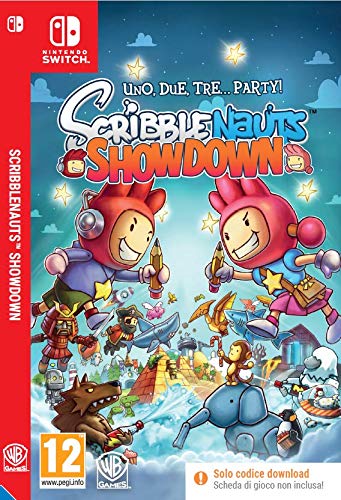 Scribblenauts Showdown - Fun Family Party Game for Nintendo Switch - Perfect for Game Nights & Kids' Creative Play
