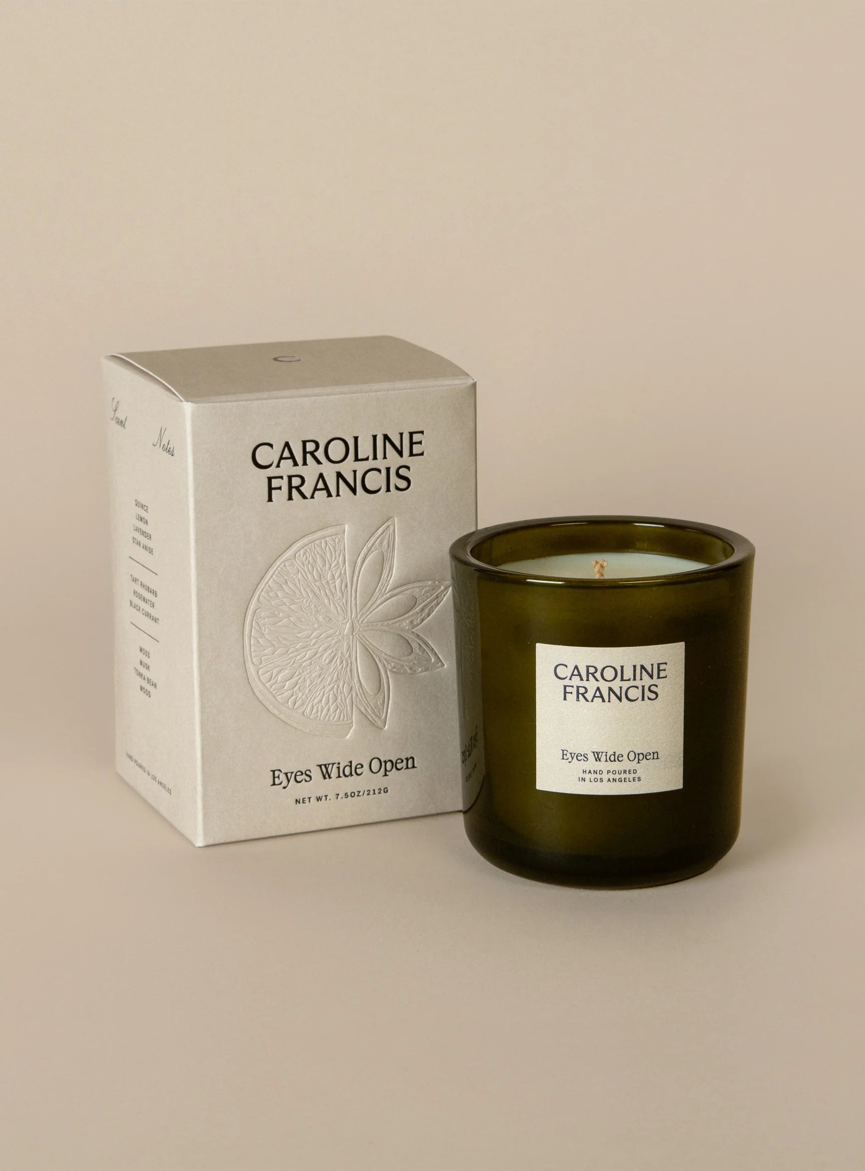 Eyes Wide Open Scented Soy Candle - Natural Aromatherapy for Relaxation & Stress Relief - Perfect for Home, Office, Yoga & Meditation Spaces