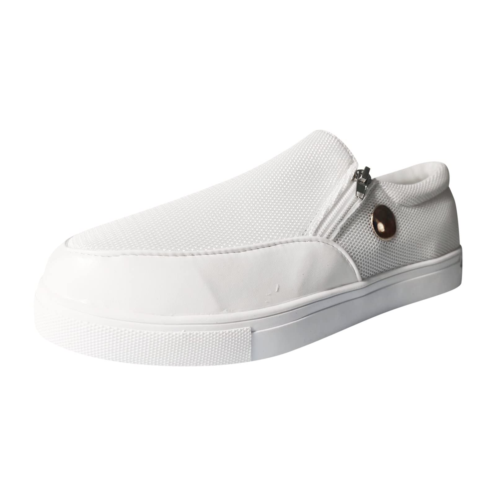 WalGRHFR Women's Loafers - Breathable Lace-Up Casual Flats | Pure Color Fashion Sneakers for Outdoor & Leisure Wear | Perfect for Work, Travel and Daily Comfort