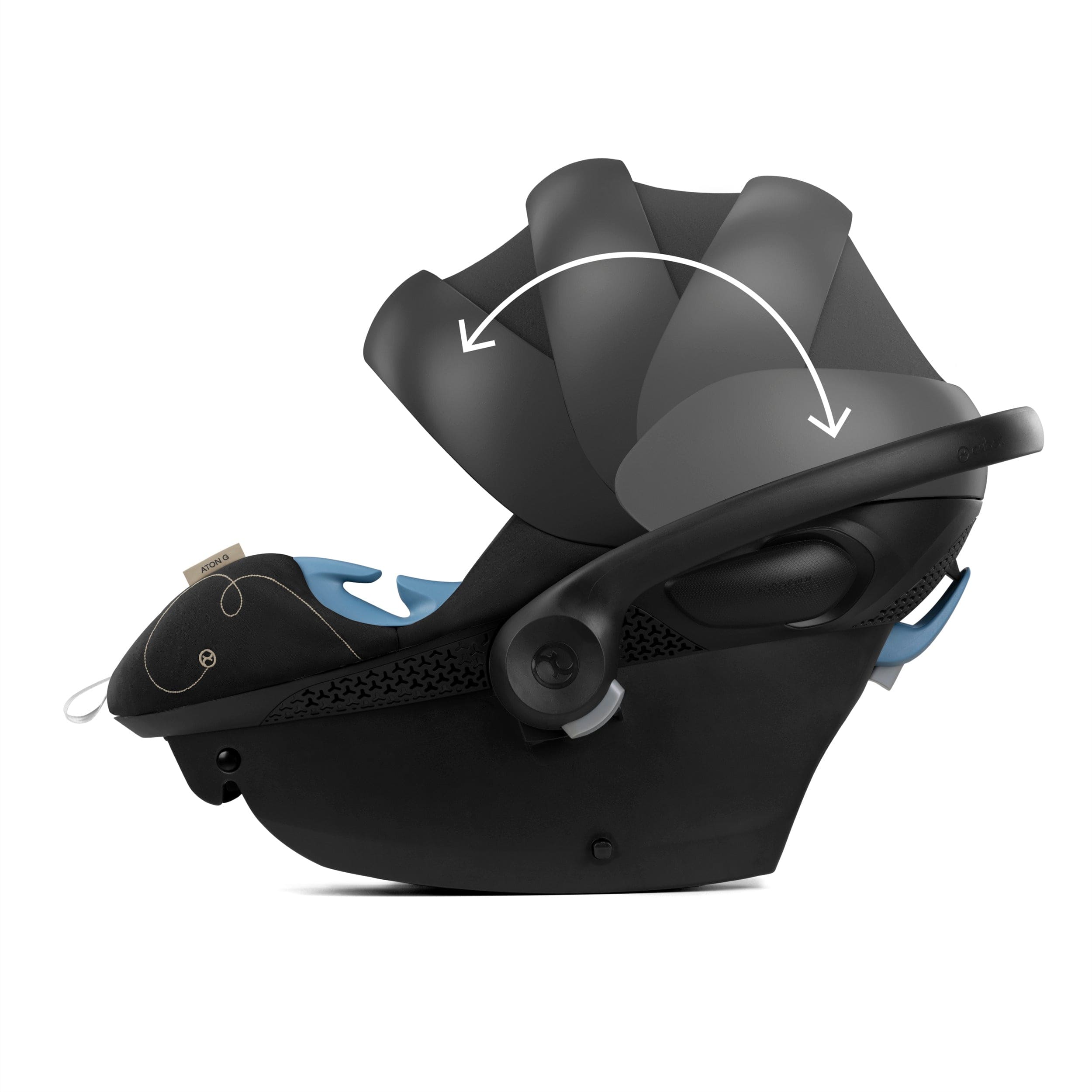 Cybex Aton G Swivel Infant Car Seat - 360° Rotating, Side Impact Protection, Lightweight & Compact for Easy Installation - Perfect for Newborns, Travel, and Everyday Use