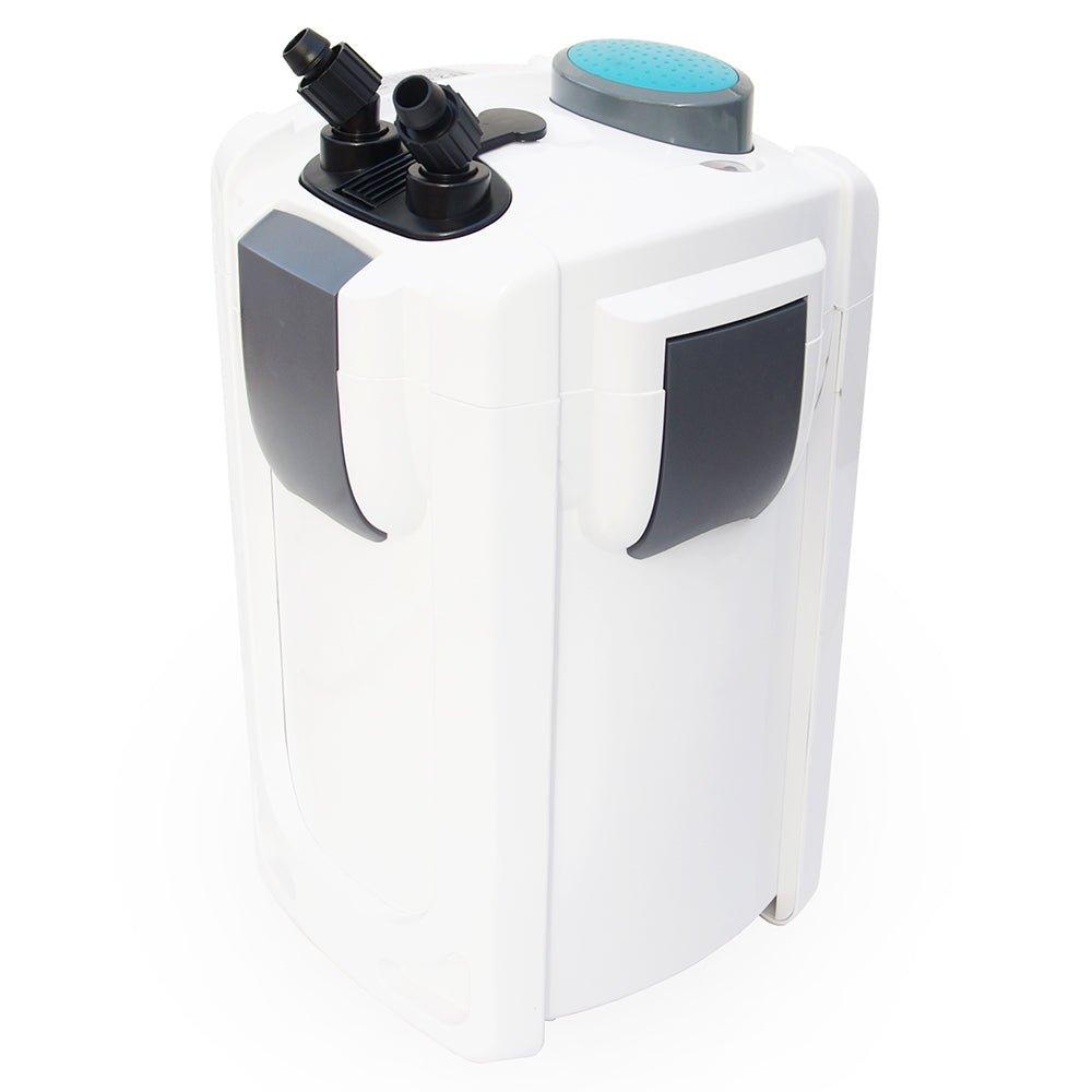 AllPondSolutions 1000L/H 9W UV External Aquarium Filter EF1+ - Powerful Water Filtration System for Fish Tanks, Ponds & Aquatic Ecosystems