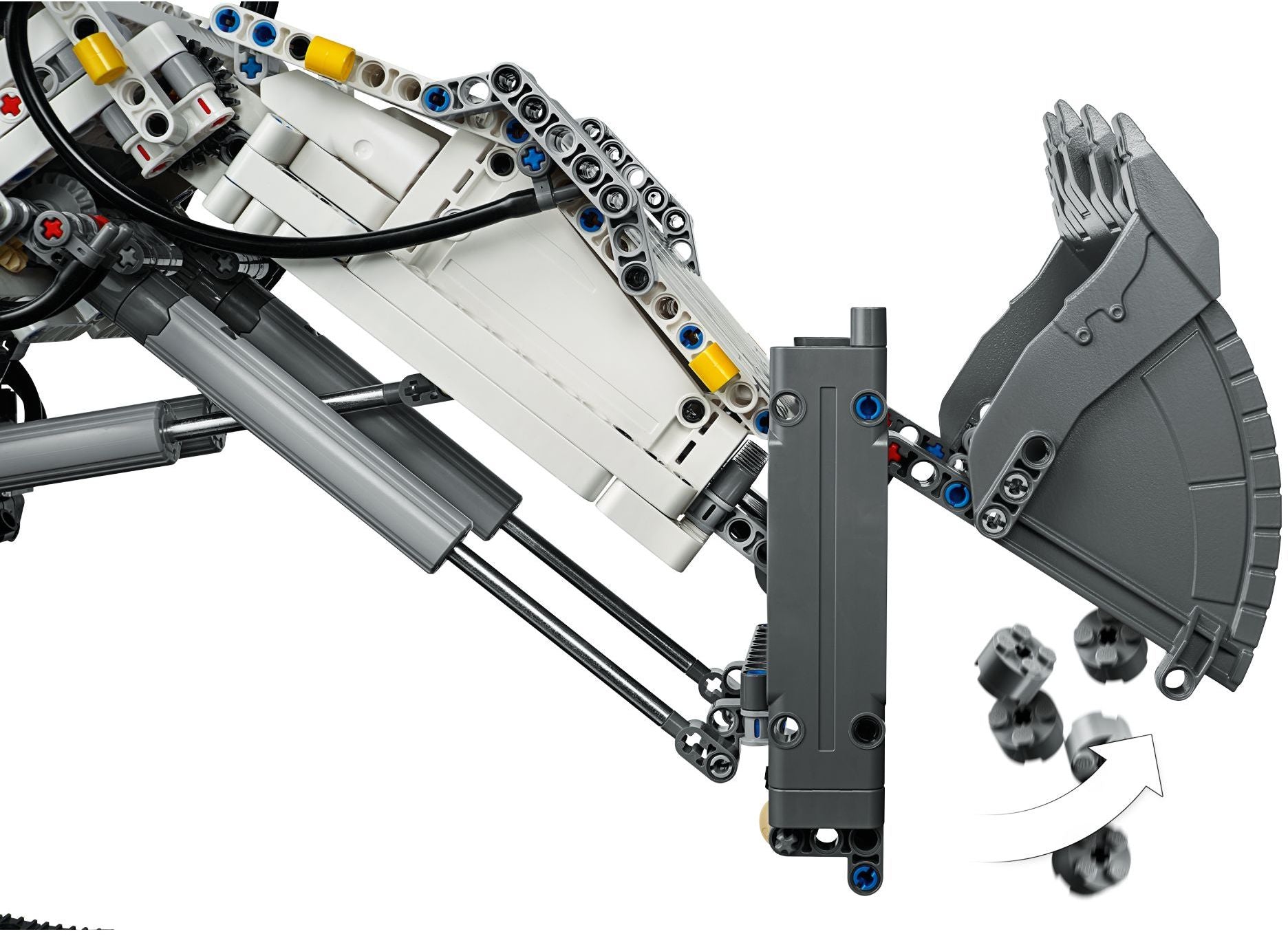 LEGO 42100 Liebherr R 9800 Excavator Building Set - 4108 Pieces, Remote Control Construction Toy for Adults & Kids - Perfect for Collectors, STEM Learning & Construction Play