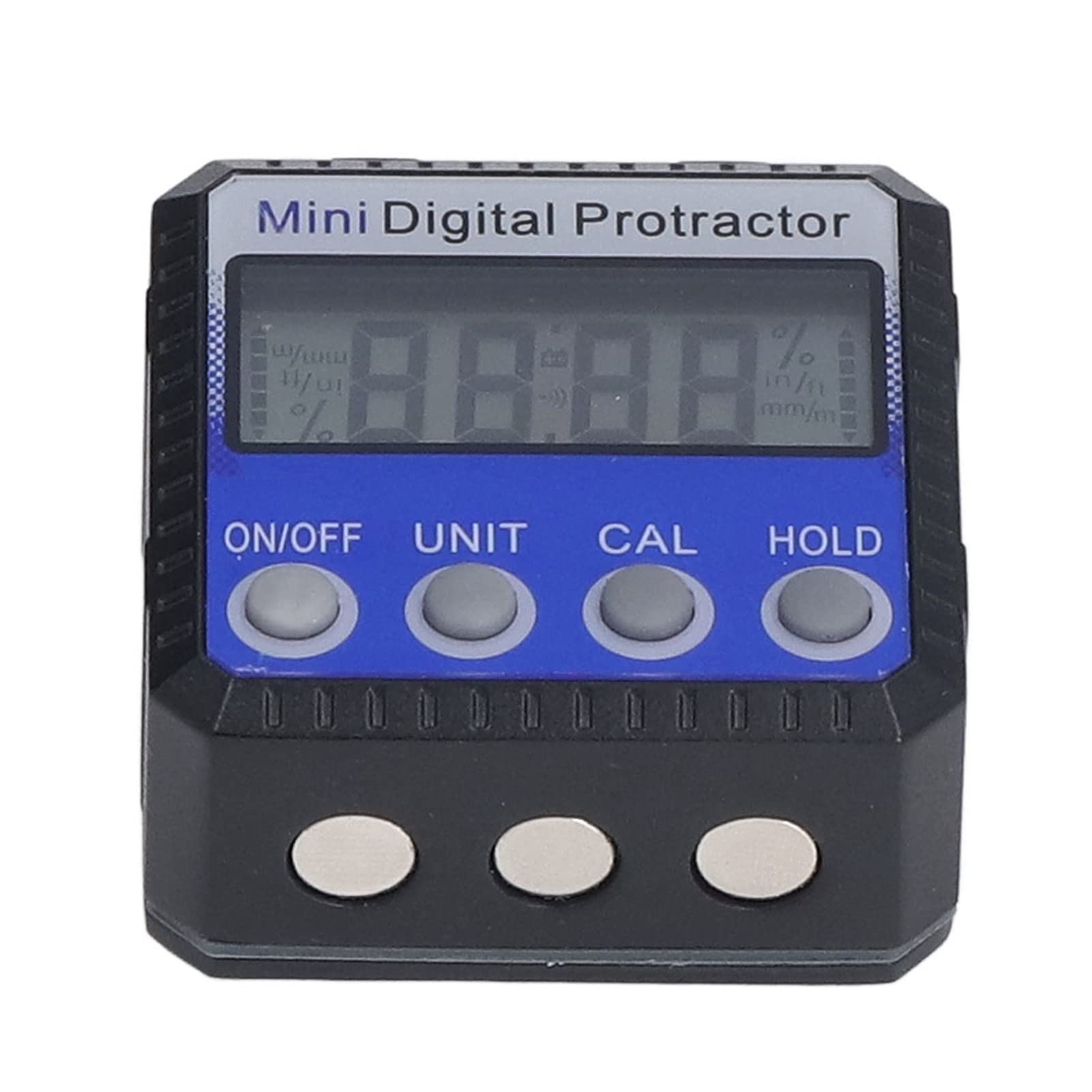 CHICIRIS Digital Angle Gauge - Precision Multi-Angle Zinc Alloy Digital Inclinometer for Woodworking, Metalworking & Construction (0-360° Measurement) | Perfect for DIY Projects, Carpentry and Engineering Applications