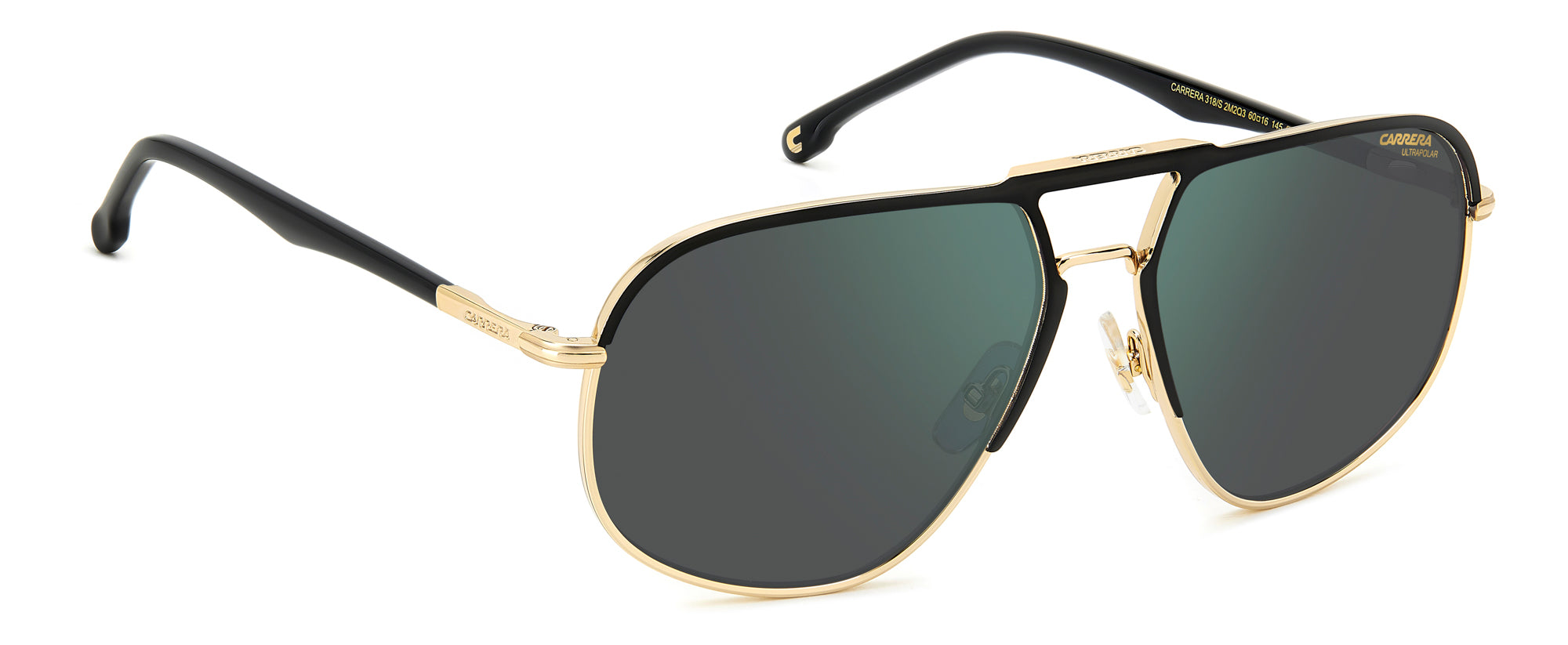 Carrera 318S Sunglasses - Polarized UV Protection Sports Sunglasses for Men & Women - Perfect for Running, Cycling, and Outdoor Activities