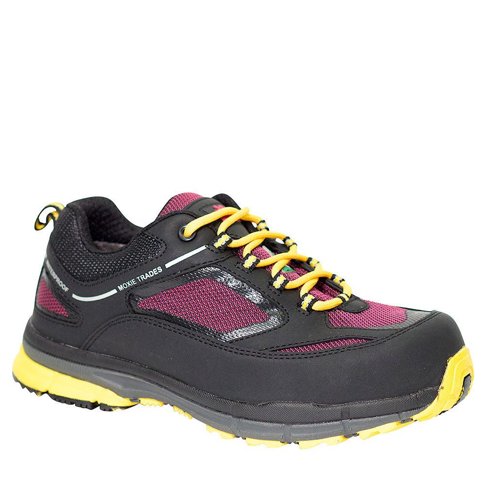 Moxie Trades Women's Frankie Waterproof Metal-Free Athletic Shoes - Lightweight Non-Slip Gym & Running Sneakers for Workouts, Hiking & Outdoor Activities