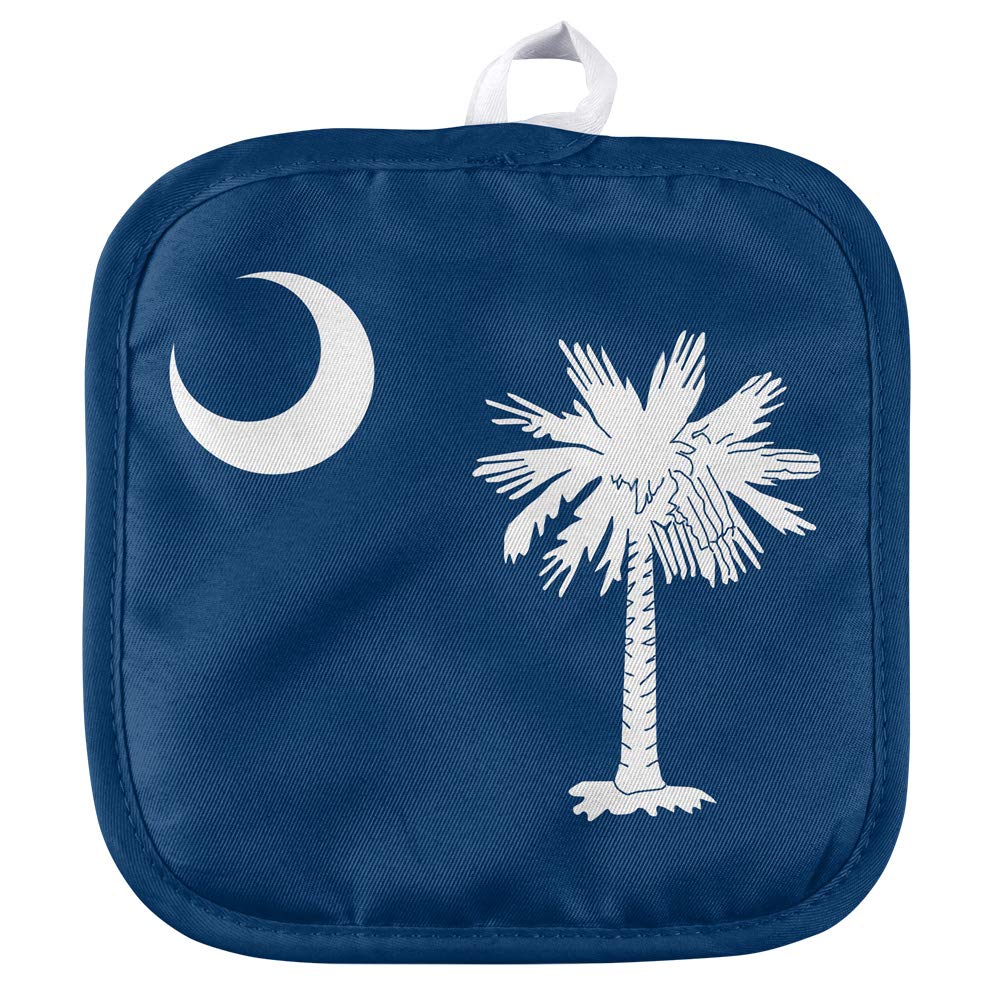 South Carolina Flag Pot Holder - Heat Resistant Kitchen & BBQ Mitt for Indoor/Outdoor Use - Perfect for Cooking, Grilling, and Home Decor