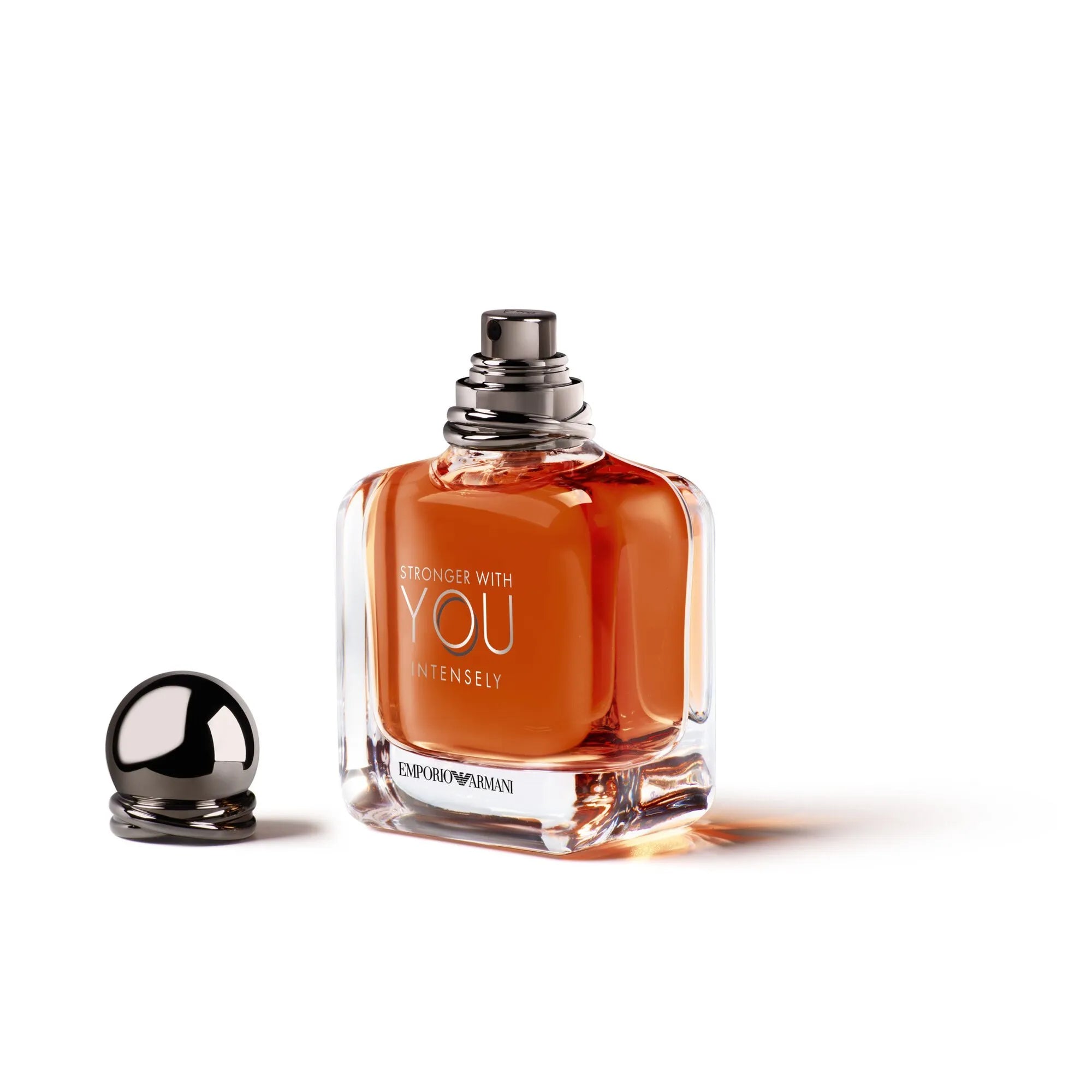Emporio Stronger With You Intensely Eau de Parfum Spray 3.4 oz | Long-Lasting Men's Cologne for Date Night & Special Occasions