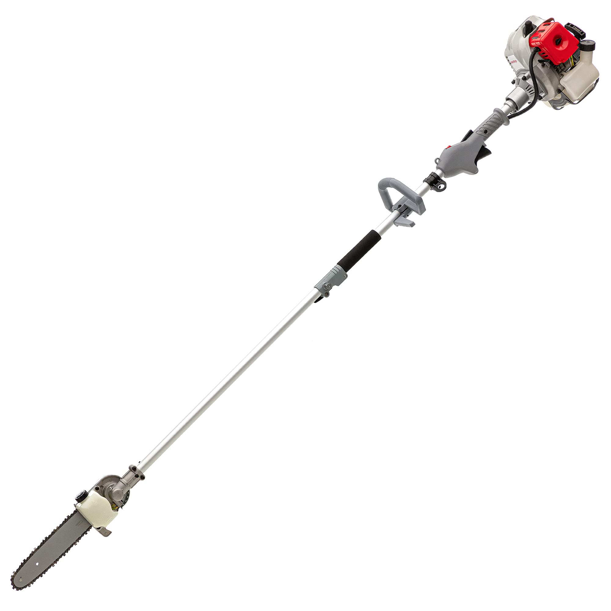 IKRA IBKH 33 Gas-Powered 4-in-1 Garden Tool Set - String Trimmer, Hedge Trimmer, Brush Cutter & Pole Saw with Extension - Perfect for Lawn Care, Yard Maintenance & Landscaping