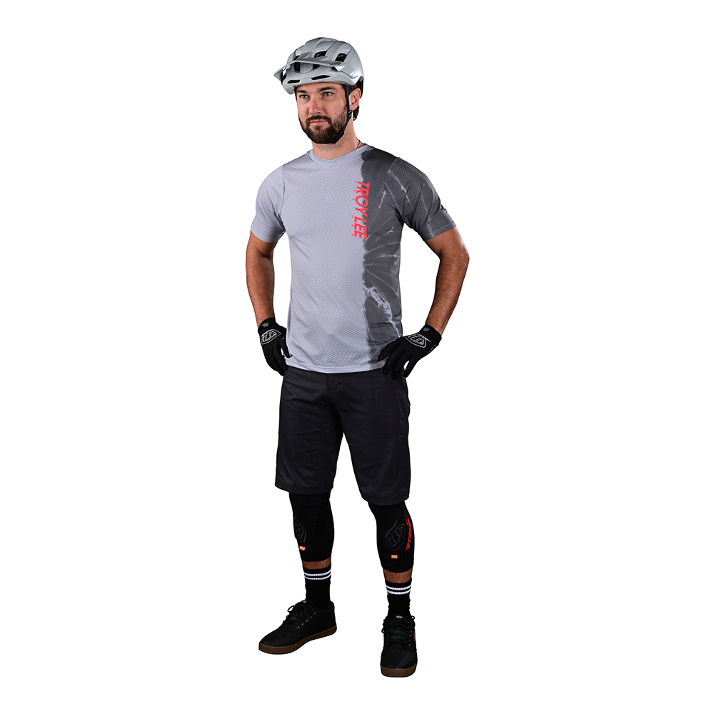 Skyline Air SS Jersey Half Dye Cement - Comfortable Men's Basketball Jersey for Streetwear & Game Day Outfits
