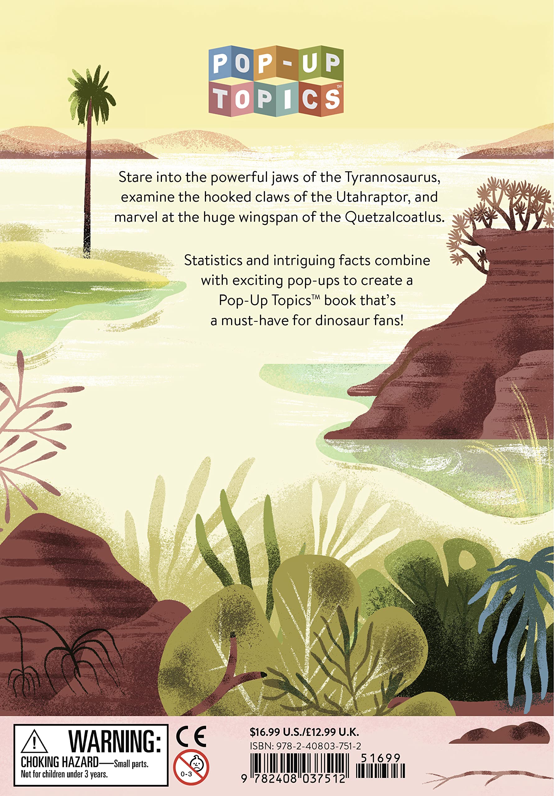 Dinosaurs and Prehistoric Creatures Pop-Up Book - Educational 3D Interactive Kids Learning Toy | Perfect for Classroom Activities, Homeschooling & Children's Bedtime Stories