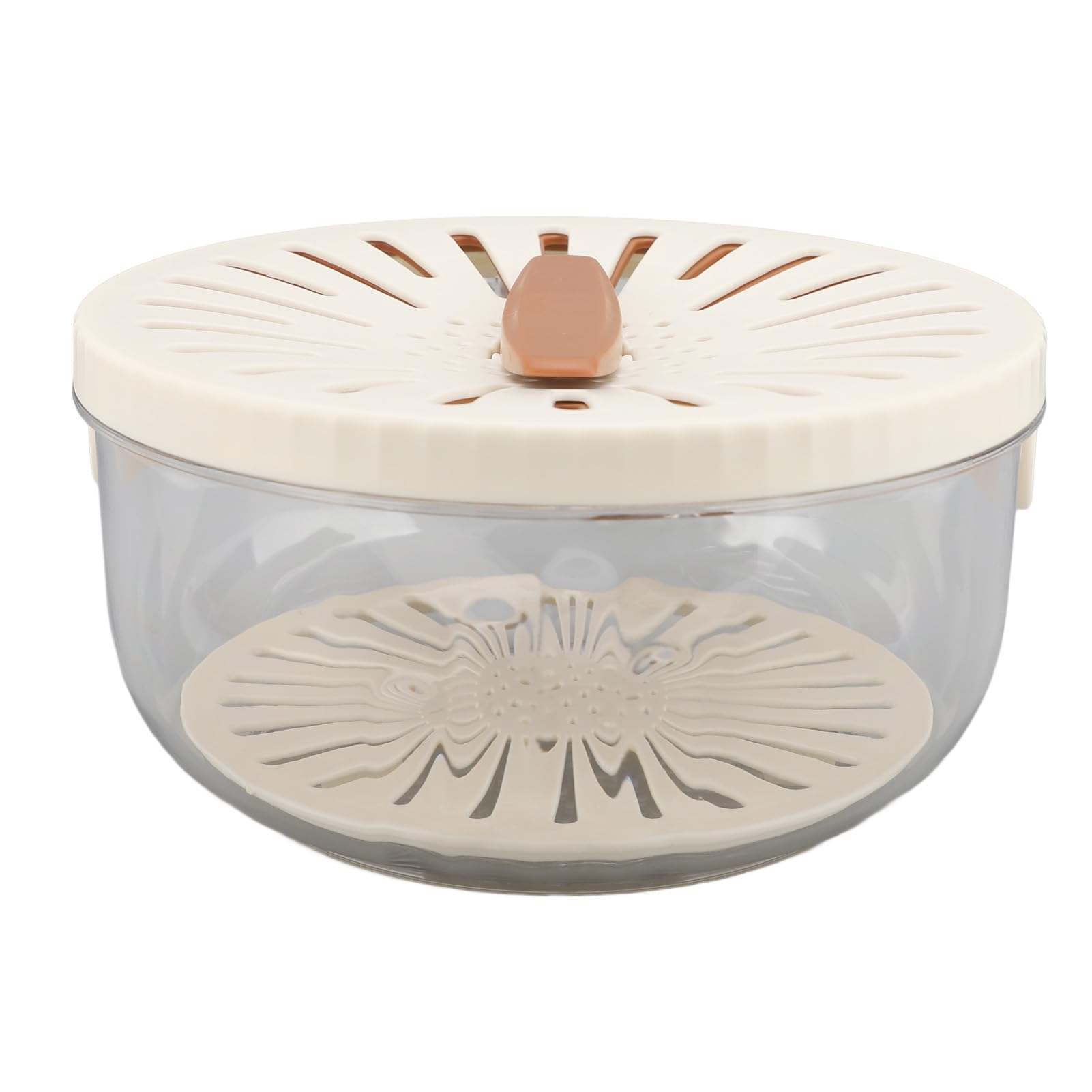 Organic Fruit and Vegetable Wash Bowl - Thickened Double Layer with Strainer & Lid - Foldable Handle Kitchen Colander for Draining, Washing, and Storing Fresh Produce - Perfect for Salads, Meal Prep & Healthy Eating