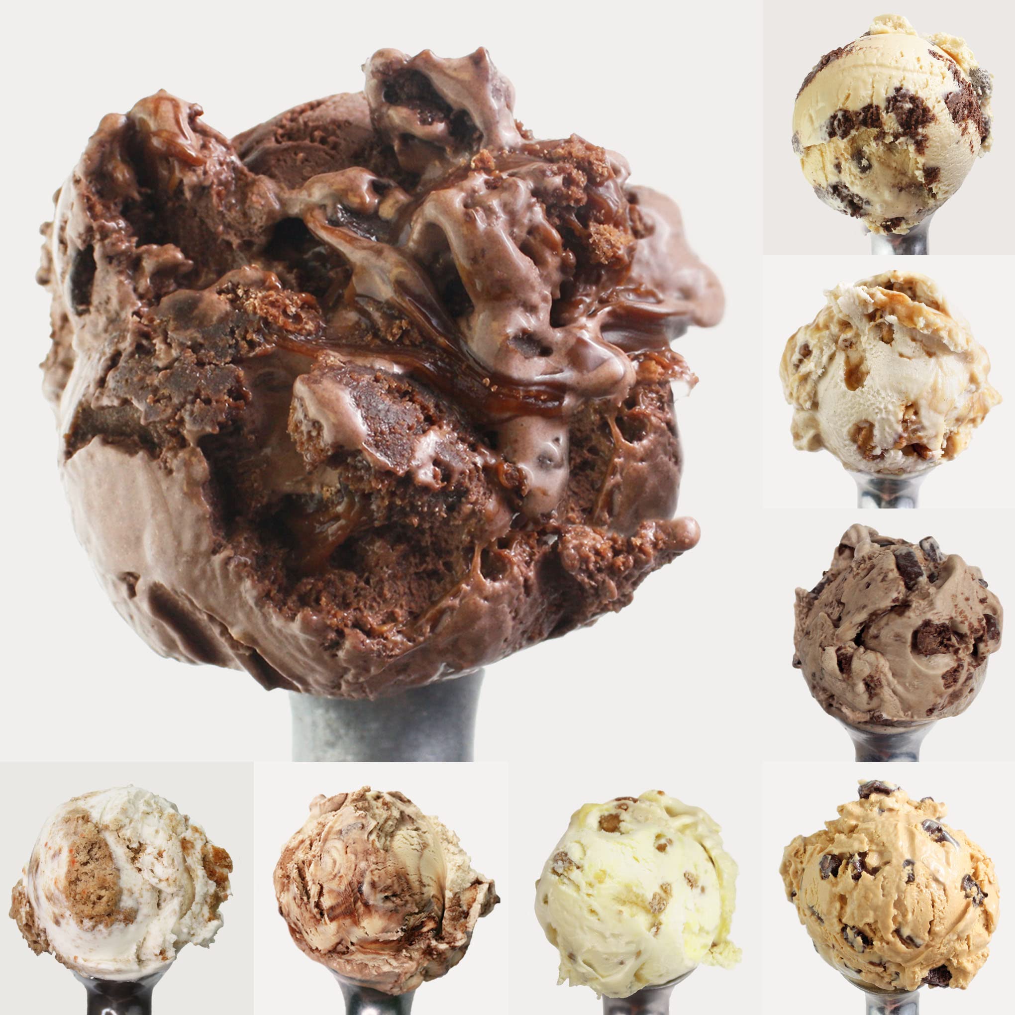 eCreamery Premium 8 Pint Ice Cream Gift Set - Perfect Employee Appreciation & Referral Thank You Gift - Delicious Gourmet Ice Cream for Corporate Rewards, Client Gifts & Special Occasions