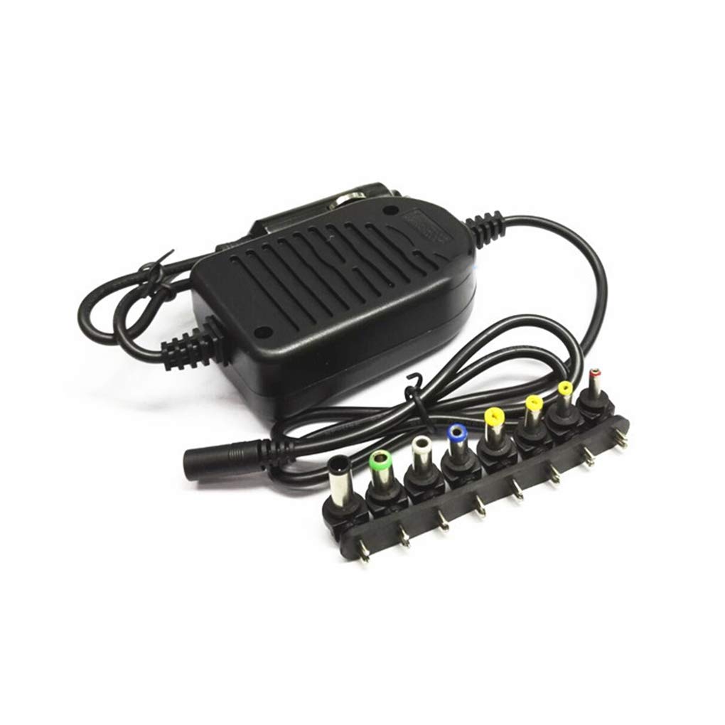 Universal 80W Car Charger Adapter for Laptop - 8 Detachable Plugs - Perfect for Road Trips & Business Travel