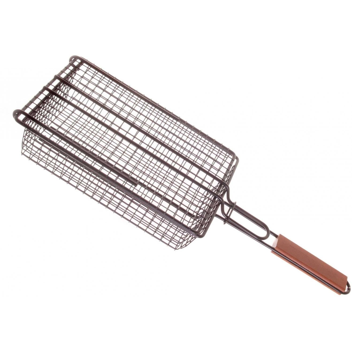 Charcoal Companion Non-Stick Grill Shaker Basket Set of 2 - Perfect for BBQ, Smoking, and Outdoor Cooking Accessories