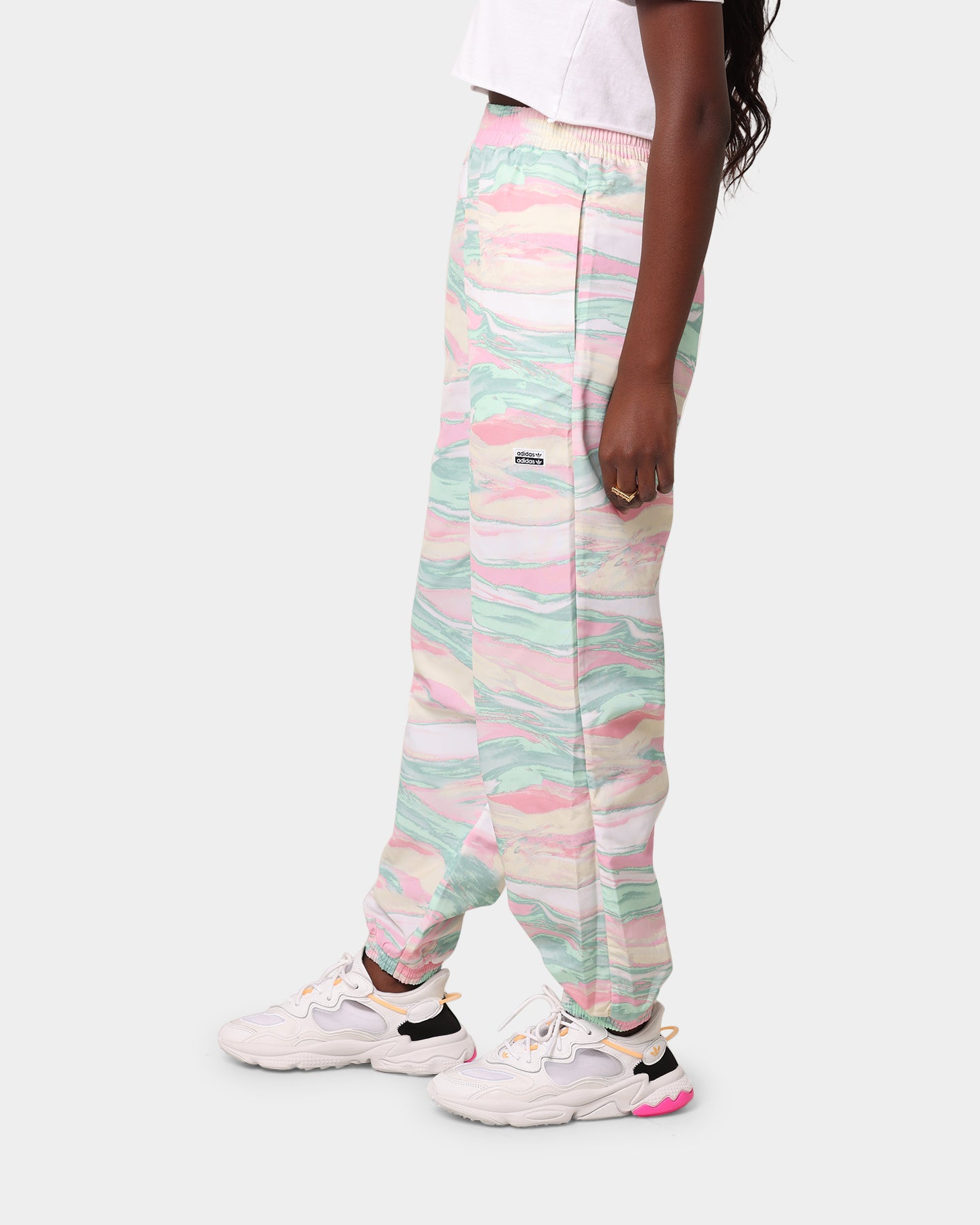 Adidas Women's R.Y.V Running Pants - Marble Print Athletic Joggers for Workouts & Casual Wear | Gym, Yoga & Street Style