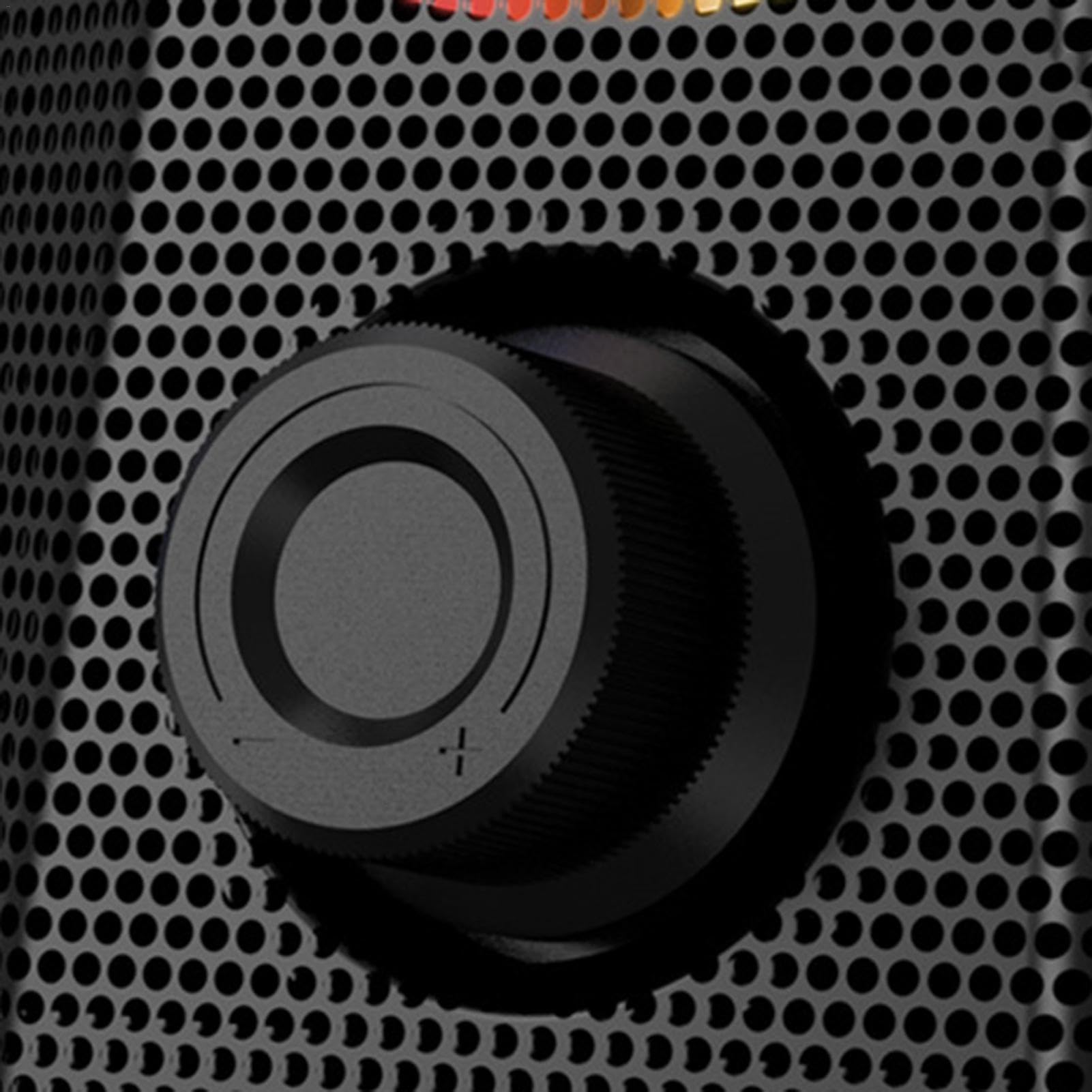 Buerfu RGB PC Speakers with Adjustable Volume Control - Enhanced Sound Quality for Gaming, Music, and Movies | Perfect RGB Desktop Speakers for Home Office and Gaming Setup