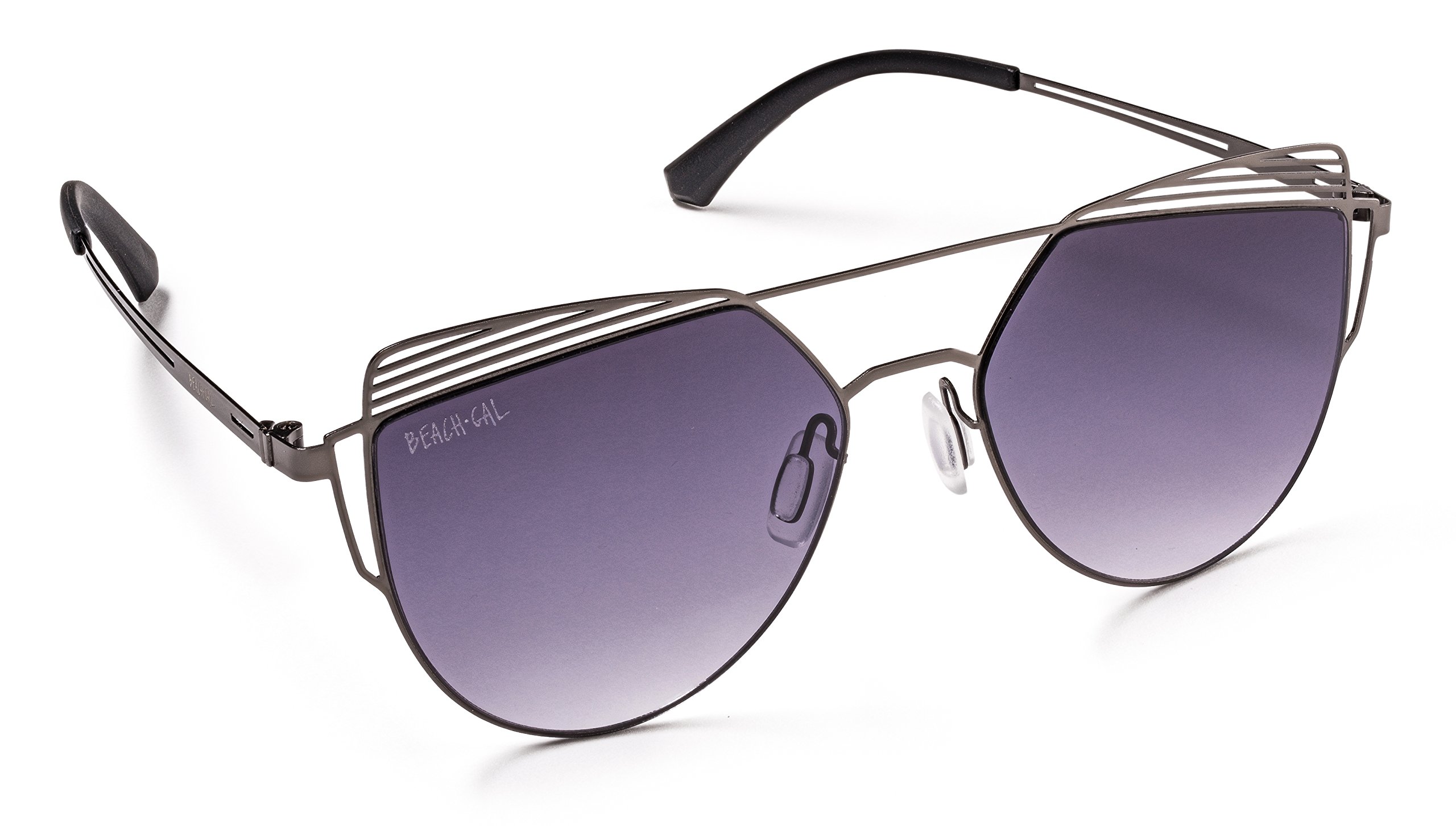 Beach Gal Women's Aviator Sunglasses - Lightweight Sport & Fashion for Outdoor Activities