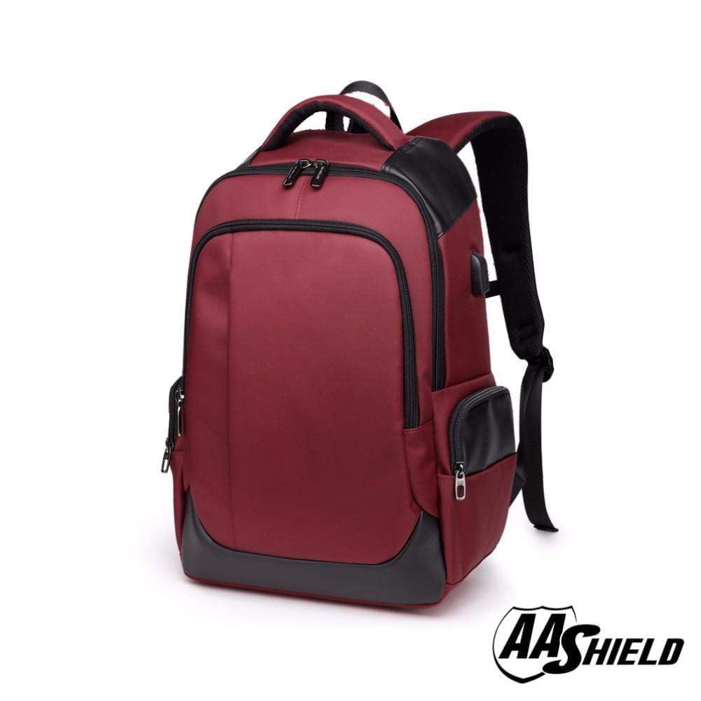 Bulletproof Backpack for School Safety - NIJ IIIA Level Protection with Plate Panel Insert (Red) | Ideal for Students, Teachers & Emergency Preparedness