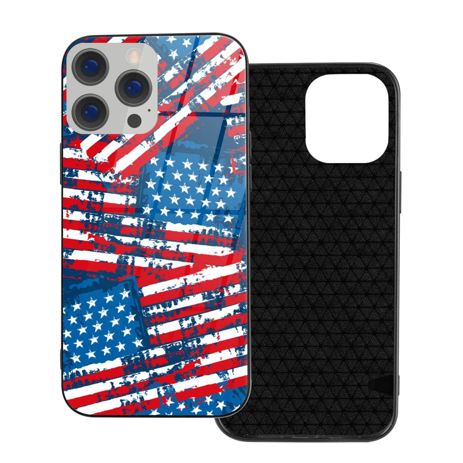 Billichase Colorful Feather iPhone 12 Case Series - Shockproof TPU Cover with Tempered Glass Screen Protector for iPhone 12/12 Pro Max/12 Mini | Perfect for Daily Use, Travel & Outdoor Activities