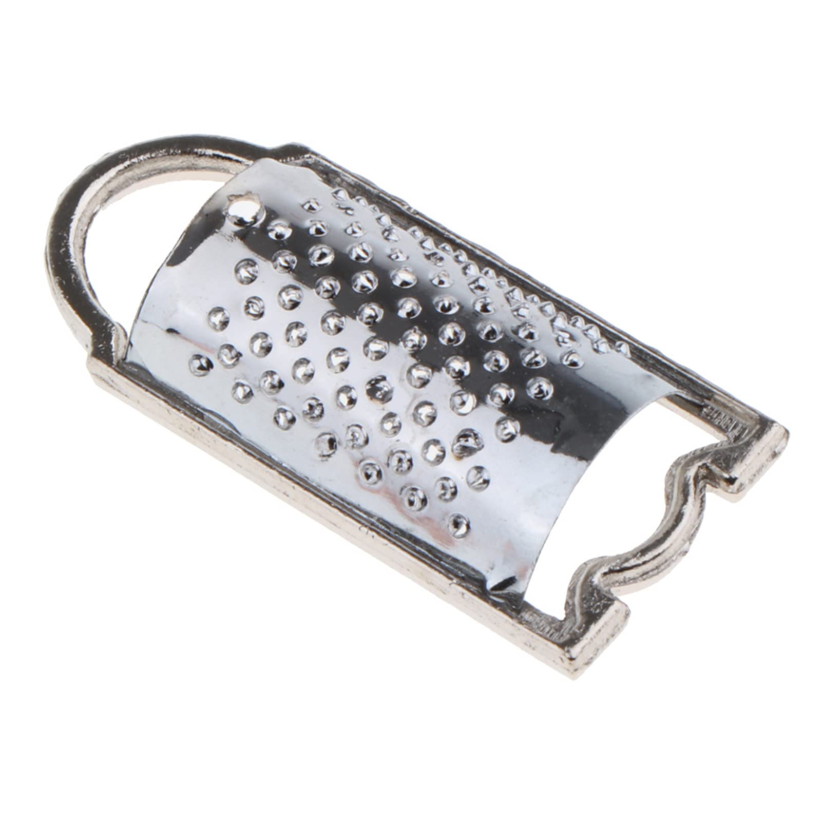 1/12 Scale Mini Metal Grater Toy - Realistic Dollhouse Kitchen Accessory for Role Play & Simulation - Perfect for 1:12 Scale Dollhouse, DIY Miniature Food Display & Collectors
