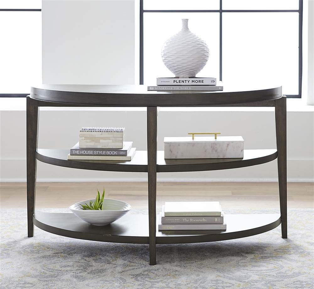 Liberty Furniture Industries Penton Sofa Table - Dark Brown Console Table for Living Room, Entryway & Hallway Decor
