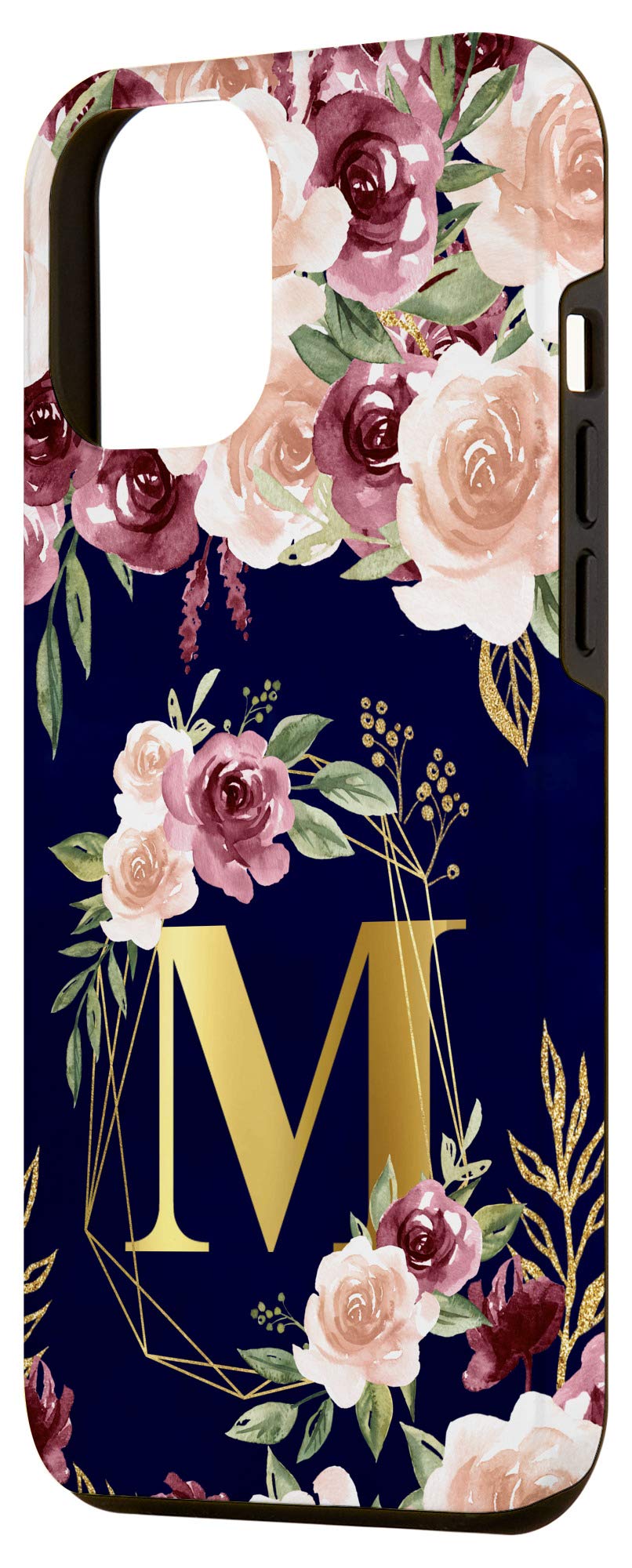 iPhone 12 Pro Max Case - Floral Watercolor Design, Slim Protective Phone Cover for Women | Perfect Birthday Gift, Mother's Day Present & Everyday Use