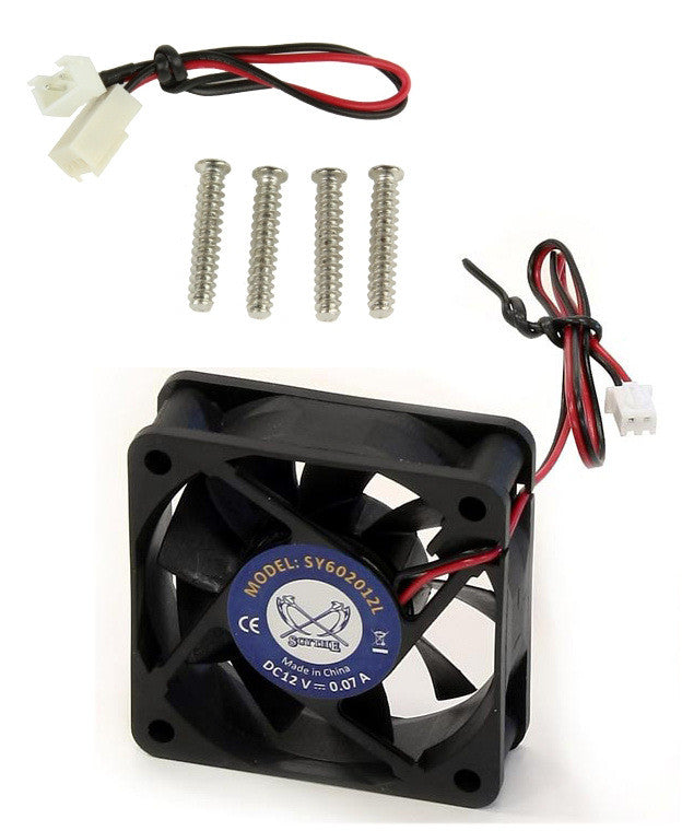 SCYTHE 60x60x20mm Silent Mini Kaze Fan SY602012L - Ultra Quiet Cooling Fan for PC, Laptop, Gaming Rig & Electronics - Perfect for Home Office, Workstation & Computer Case Cooling
