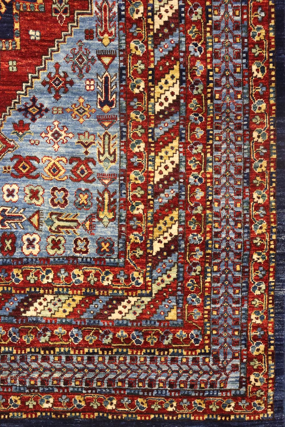 Handwoven Afshar Tribal Rug - Authentic Persian Design J67236 - Perfect for Living Room, Bedroom & Boho Decor