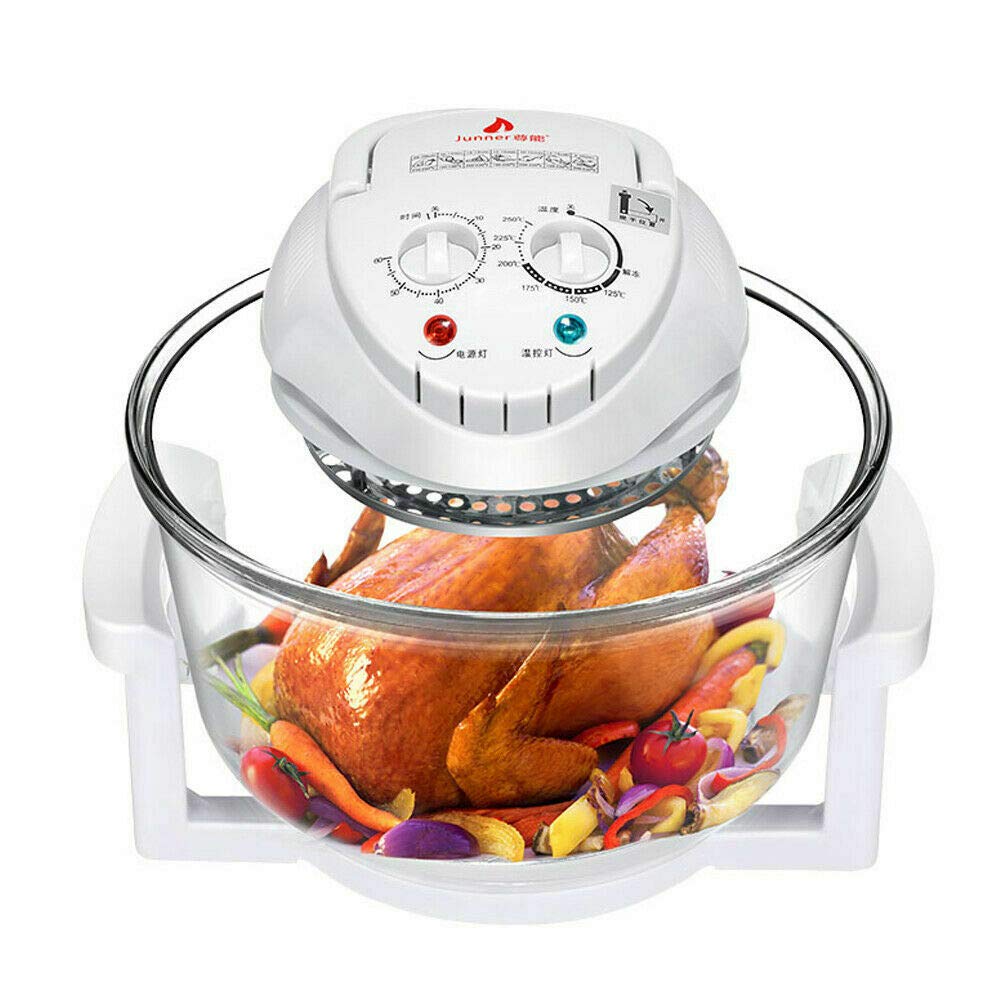 Upthehill 17L 4-in-1 Multifunction Air Fryer Oven - Infrared Turbo Convection Cooker with Oil-Free Technology & Included Recipe Book | Perfect for Healthy Frying, Baking, Roasting & Grilling at Home