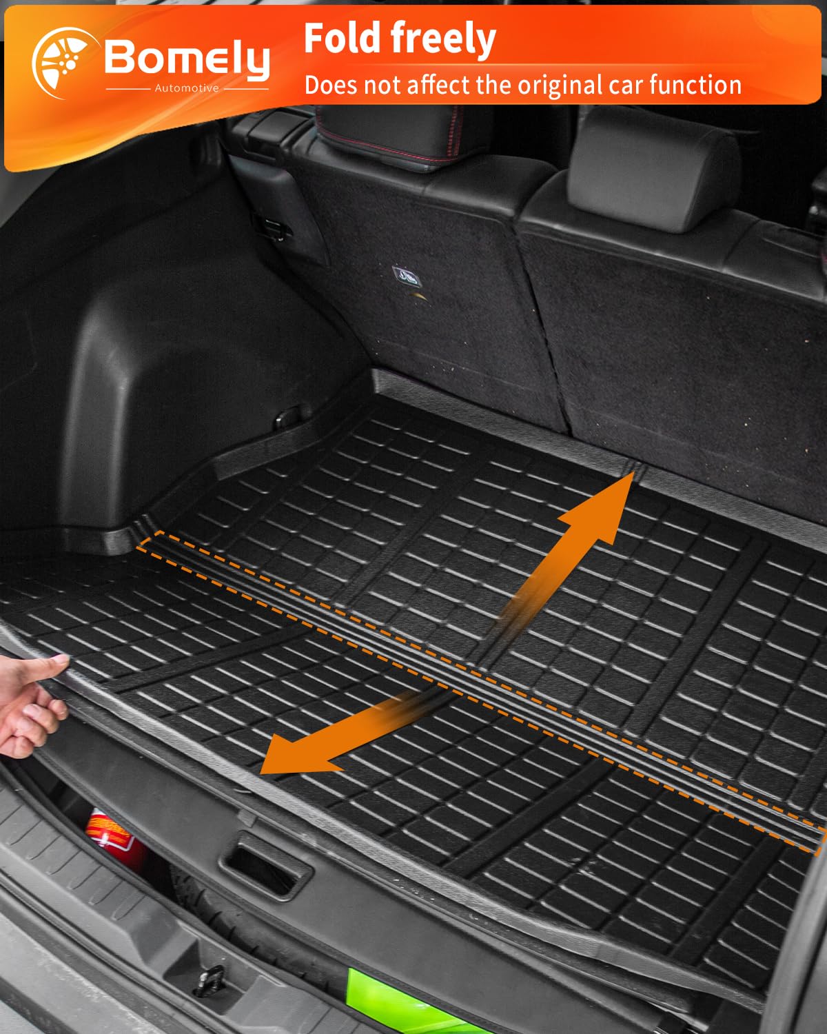 All-Weather TPE Cargo Floor Mats for 2019-2025 Toyota RAV4 - Custom Fit Trunk Liner Set (4-Piece) - Waterproof & Durable Protection for SUV Accessories - Perfect for Road Trips, Camping & Daily Use