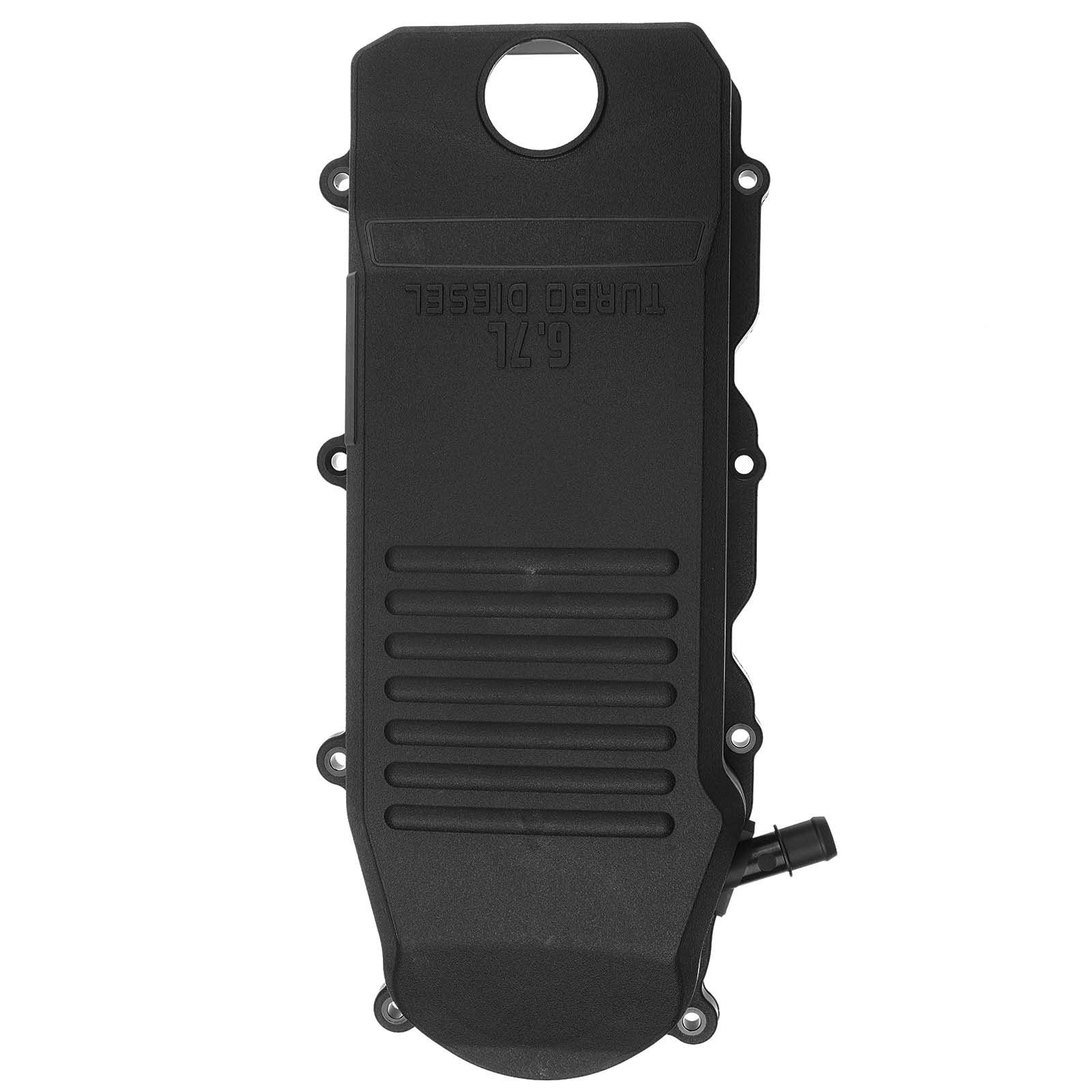 Premium Engine PCV Valve Cover Compatible with Dodge Ram 2500/3500/4500/5500 2007-2010 6.7L Cummins Diesel - Replaces OEM 68005163AA & 68037895AA - Durable Replacement Part for Improved Engine Performance & Emissions Control
