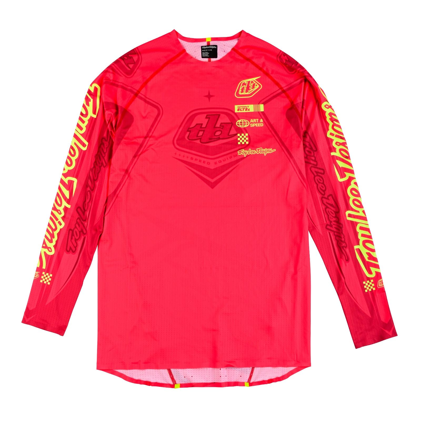 Troy Lee Designs Sprint Ultra Jersey - Lightweight & Breathable Mountain Bike Jersey for Men - Perfect for Trail Riding & Enduro Racing