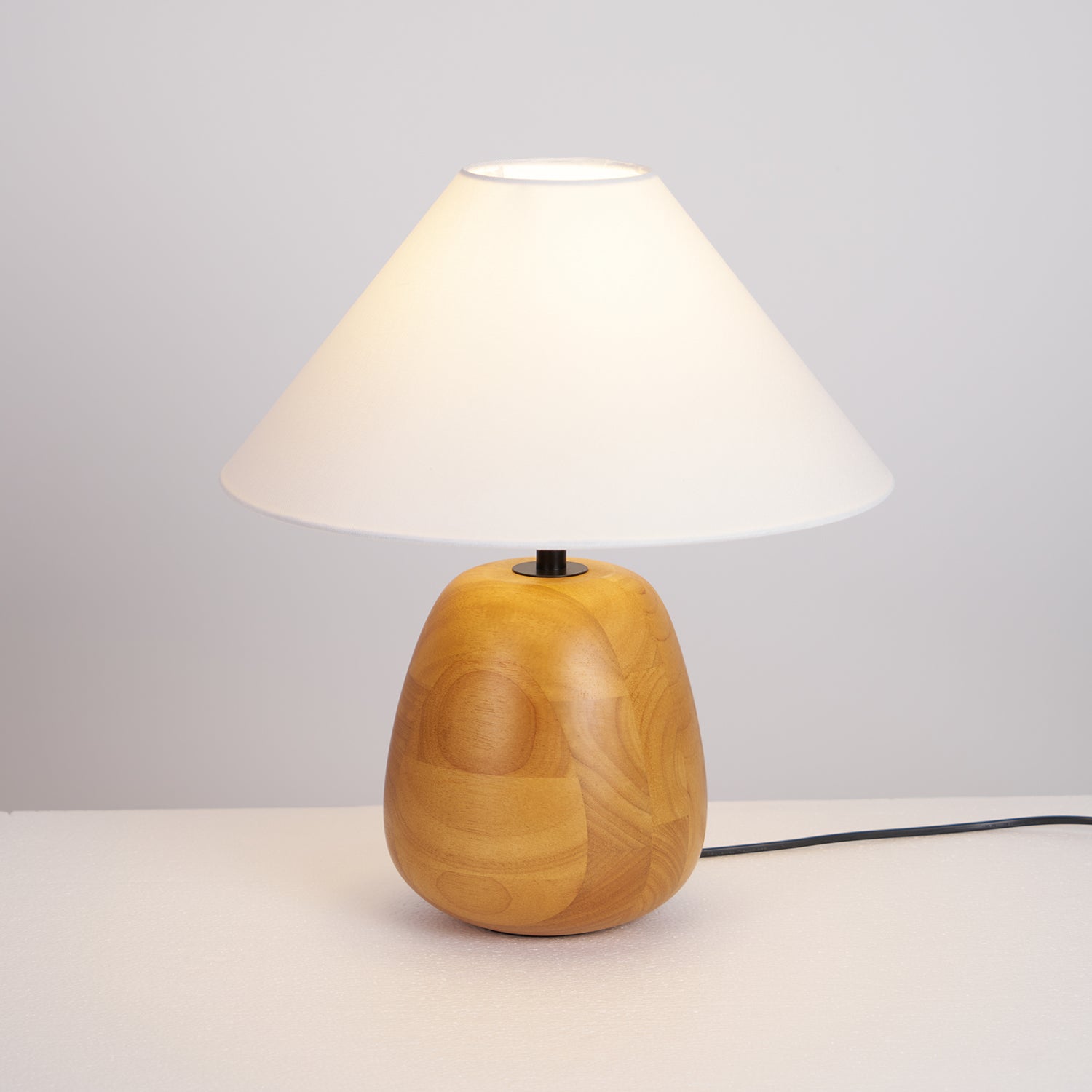 Stylish Irving Wood Table Lamp - Modern Home & Office Decor - Perfect for Bedroom, Living Room, or Workspace Lighting